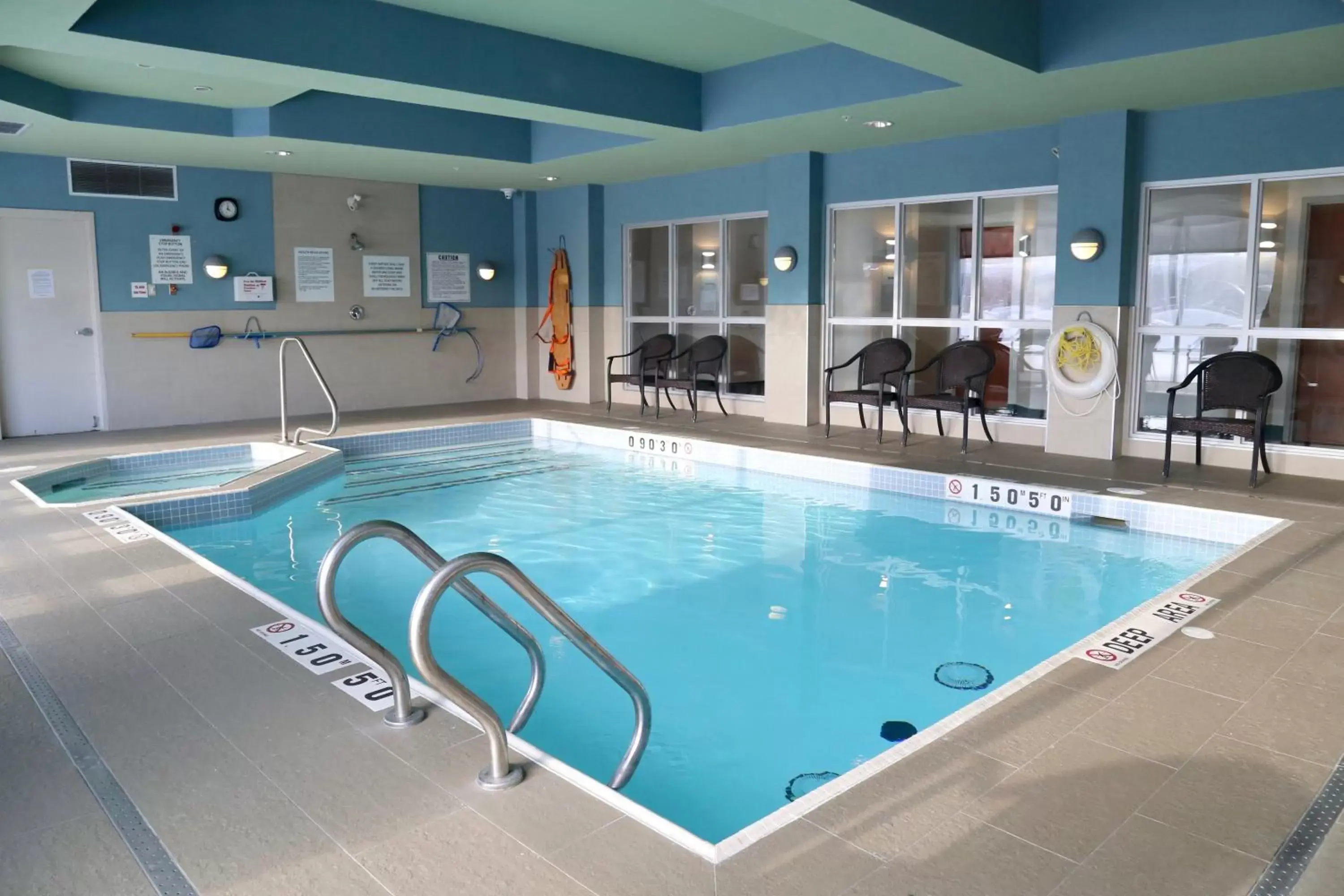 Swimming Pool in Holiday Inn Express Brampton, an IHG Hotel