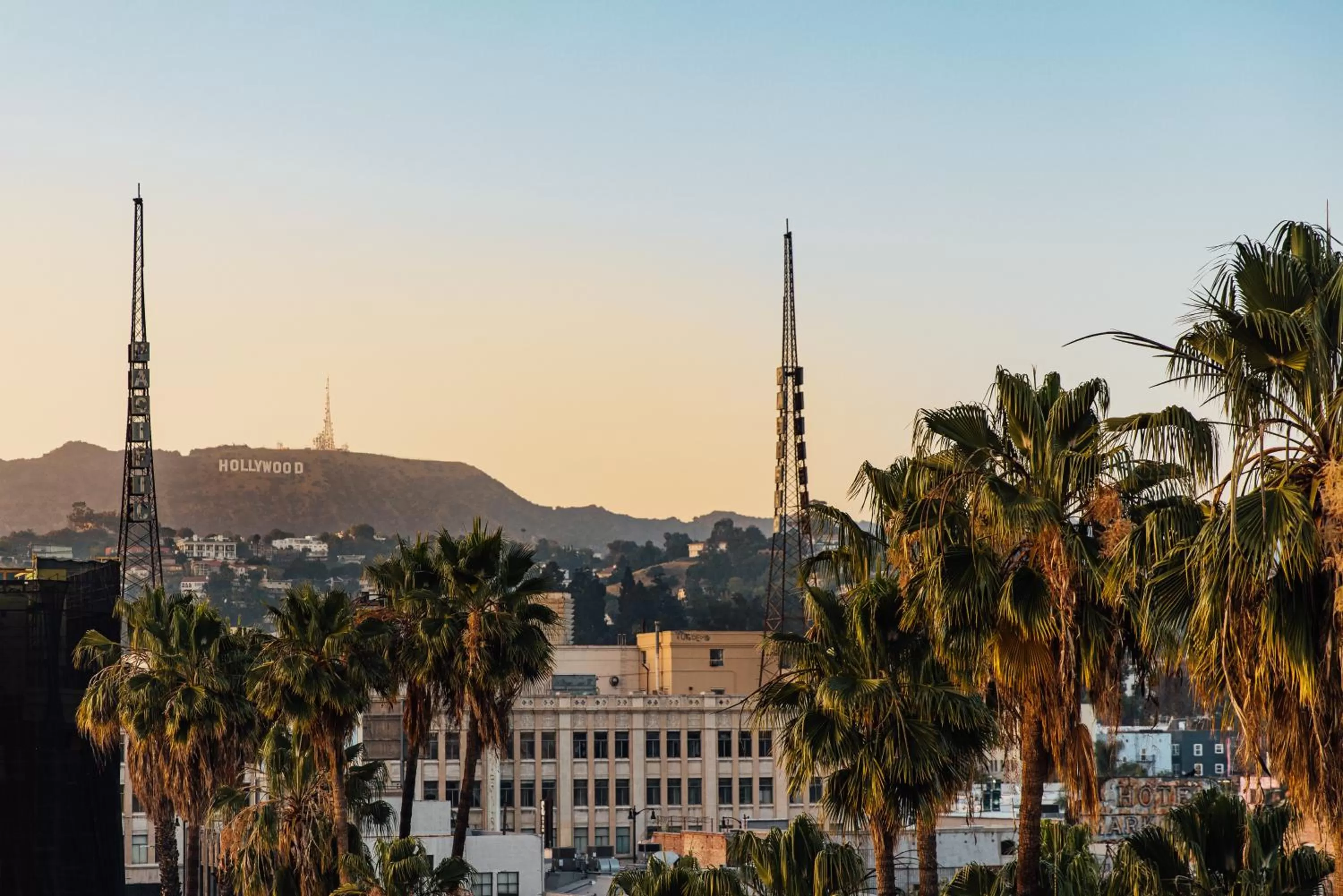 View (from property/room) in Mama Shelter Los Angeles