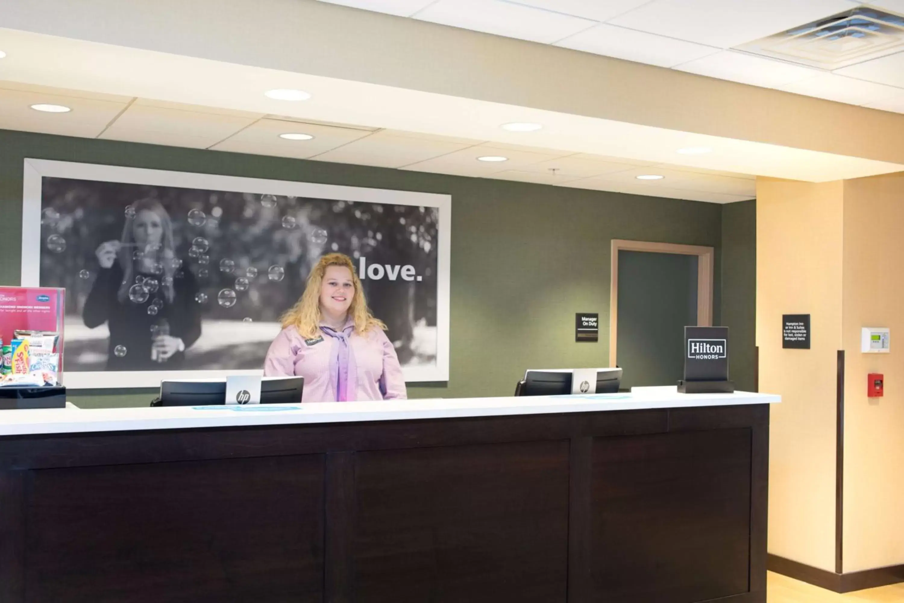 Lobby or reception, Lobby/Reception in Hampton Inn & Suites Big Rapids, Mi