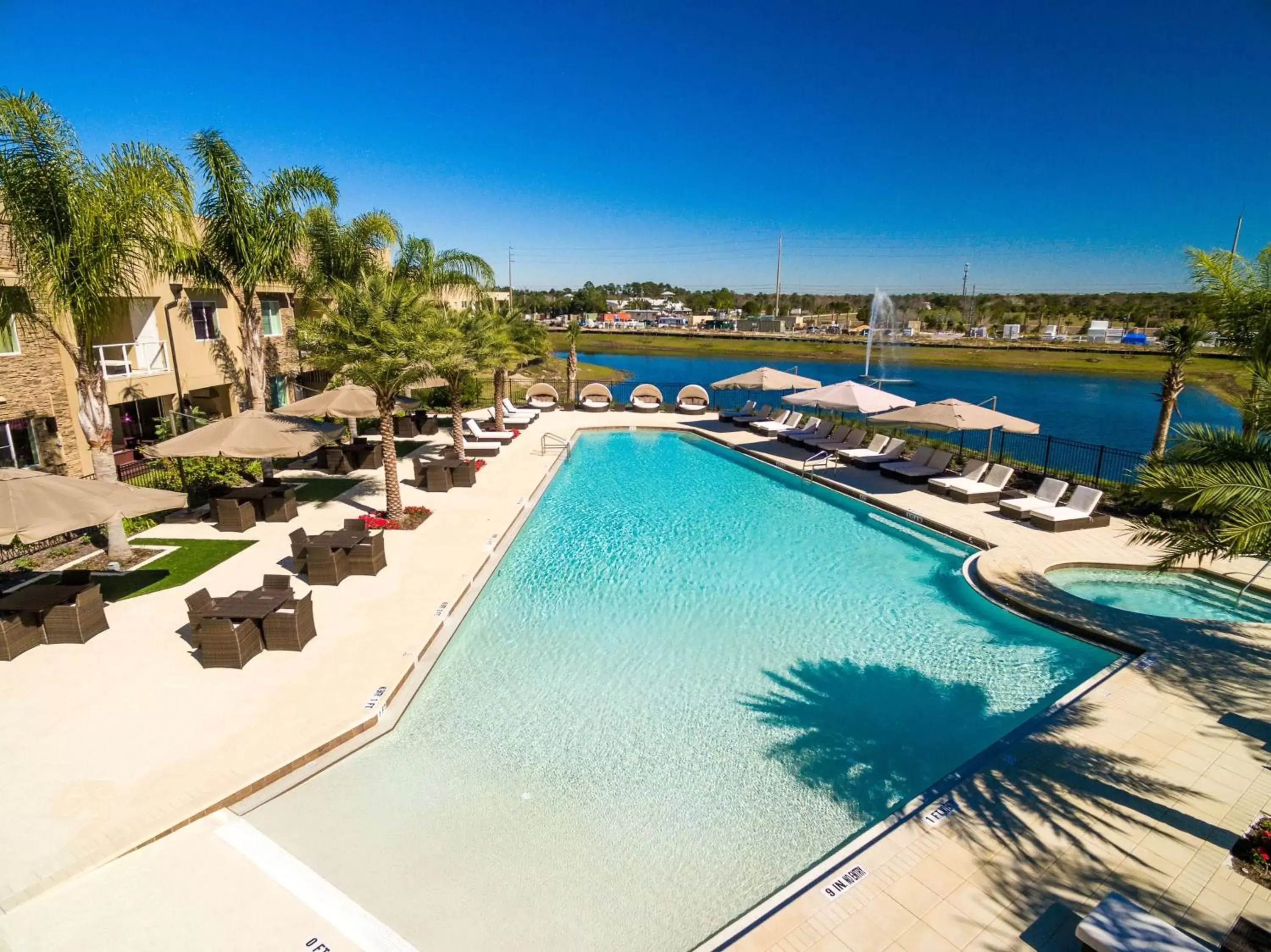 On site, Pool View in Magic Village Yards Trademark Collection by Wyndham