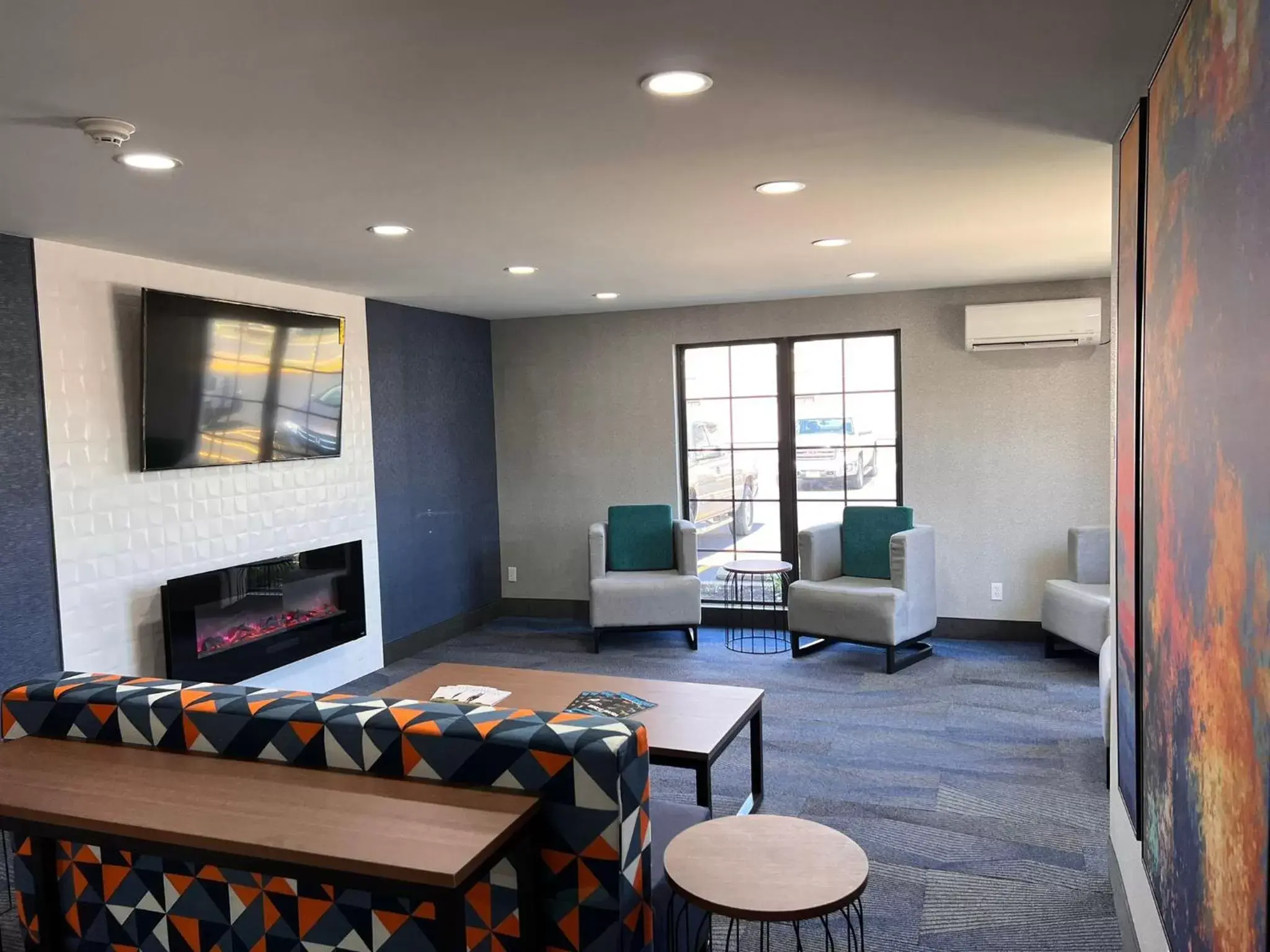 Seating Area in La Quinta Inn Lexington-Horse Park