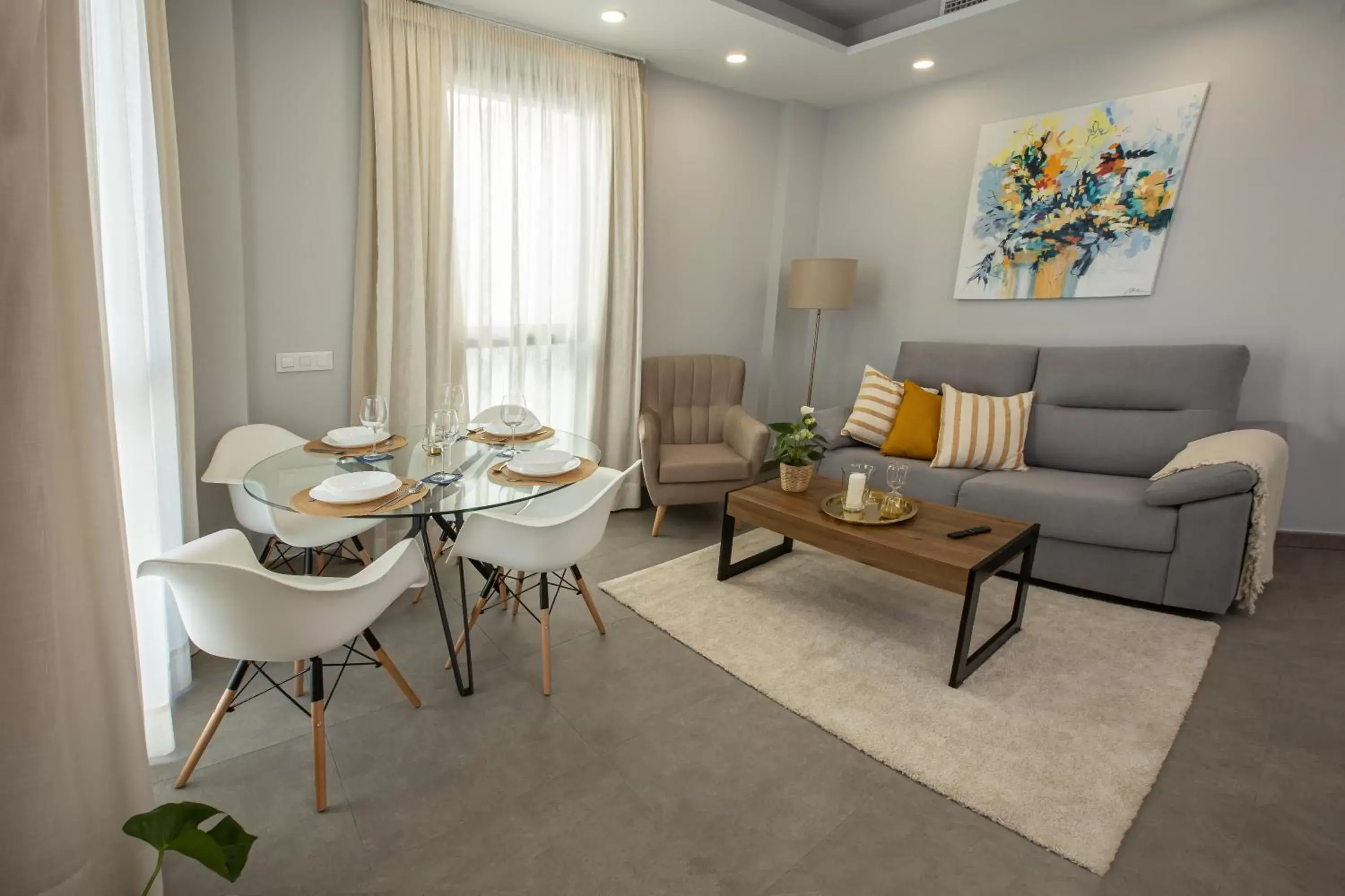 Living room, Seating Area in Home Sweet - Apartamentos Ribera 19