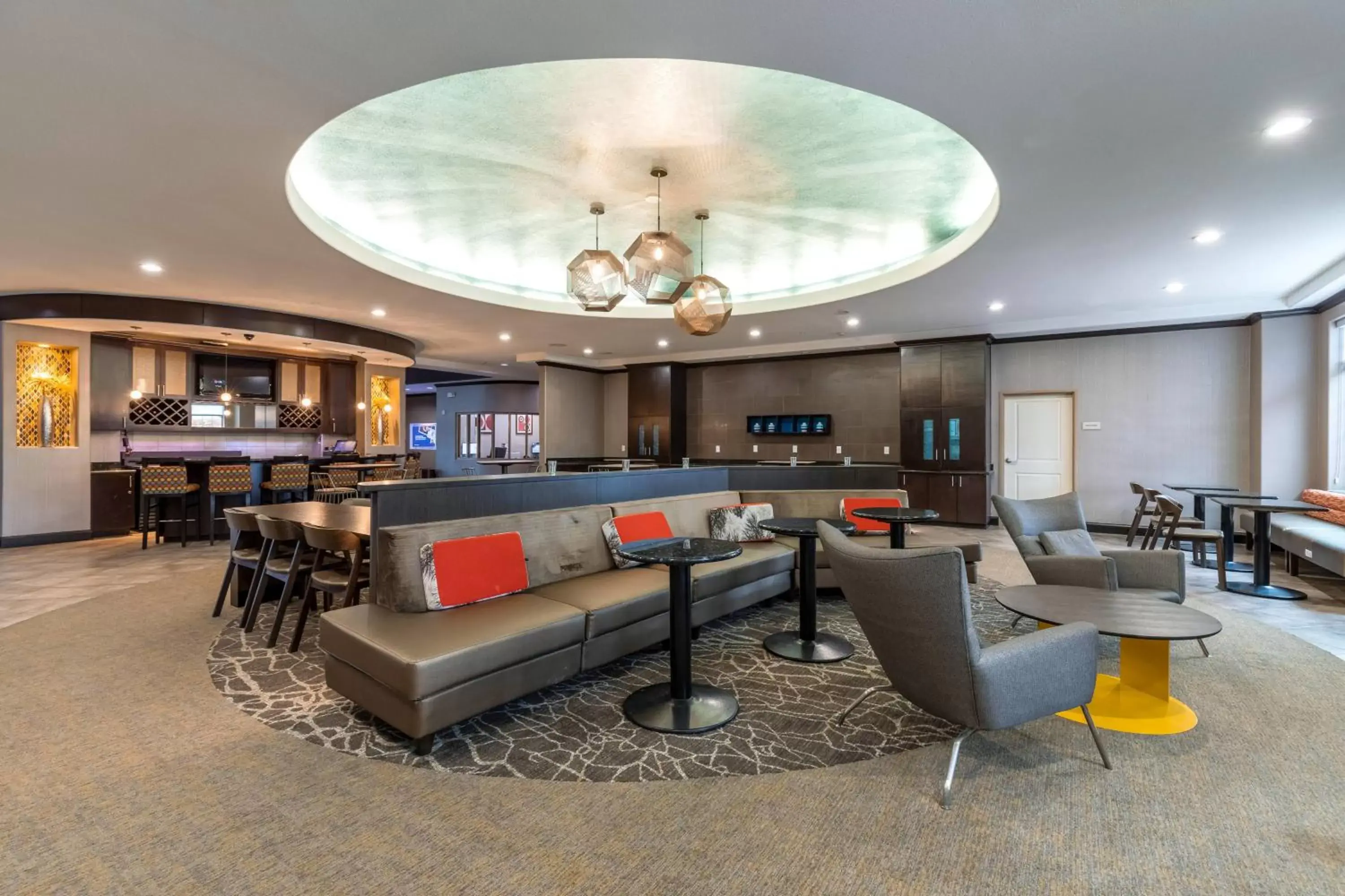 Lounge or bar, Lounge/Bar in SpringHill Suites by Marriott Waco Woodway