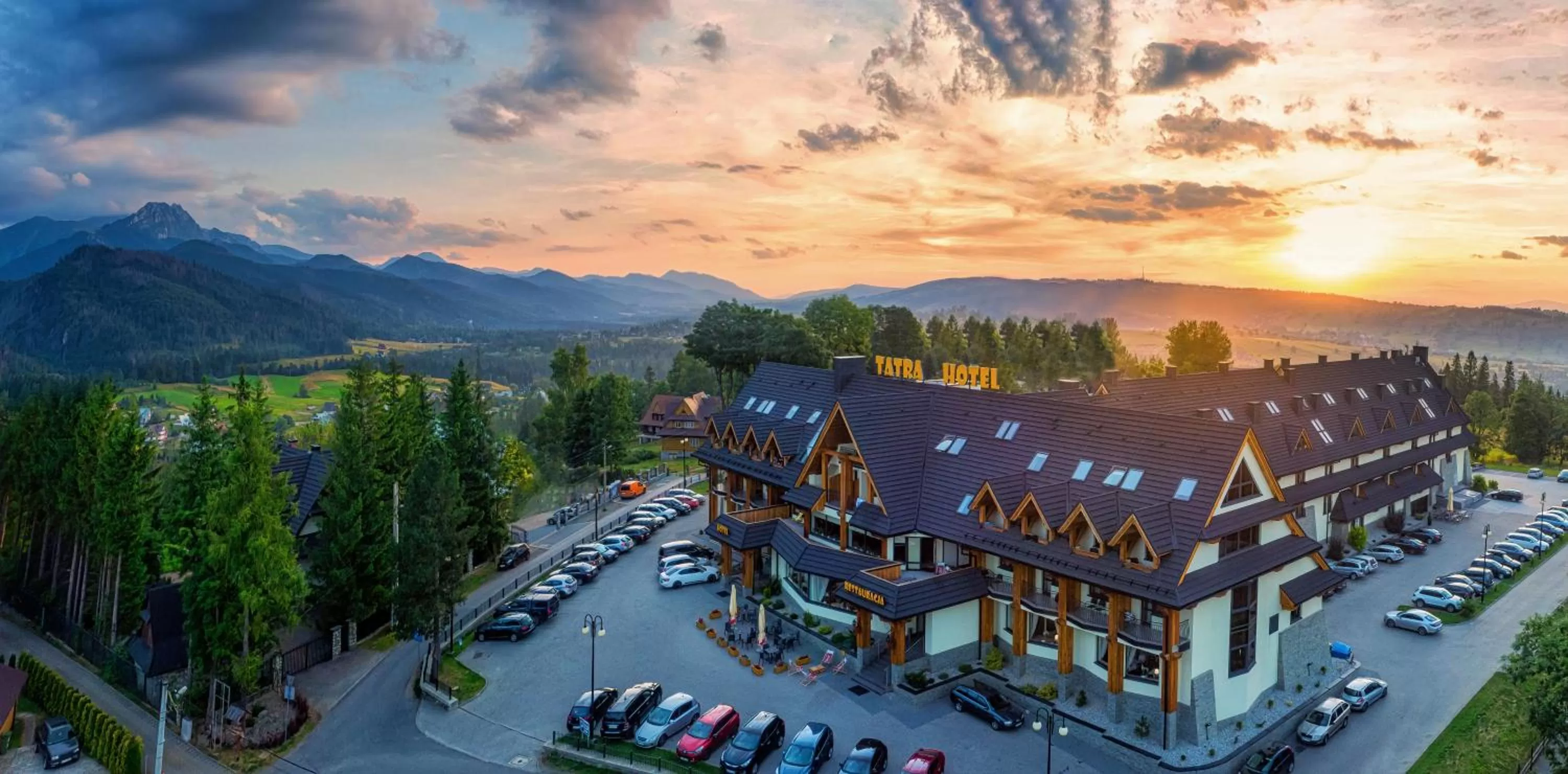 Bird's eye view in Hotel Tatra