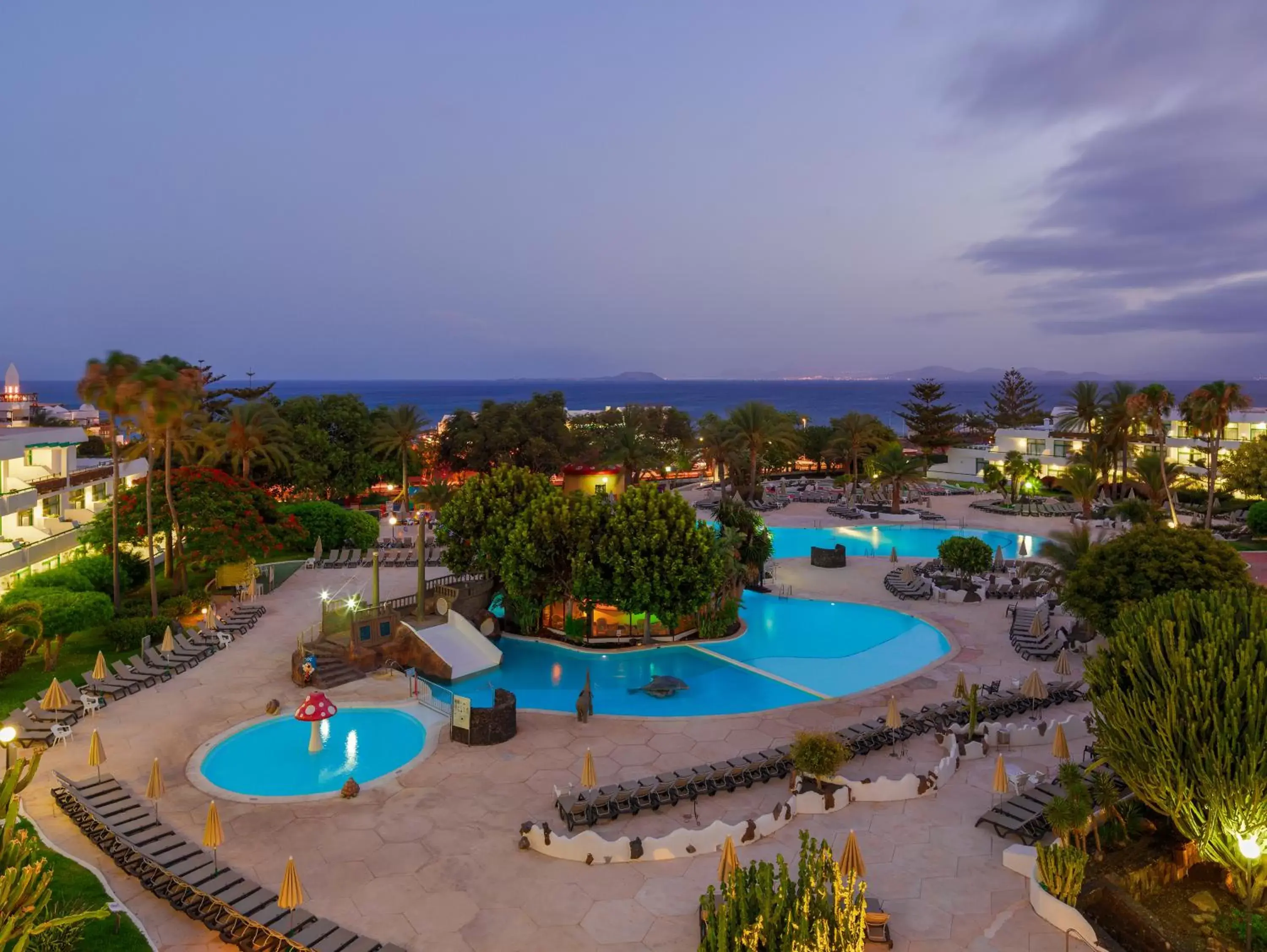 Pool View in H10 Lanzarote Princess