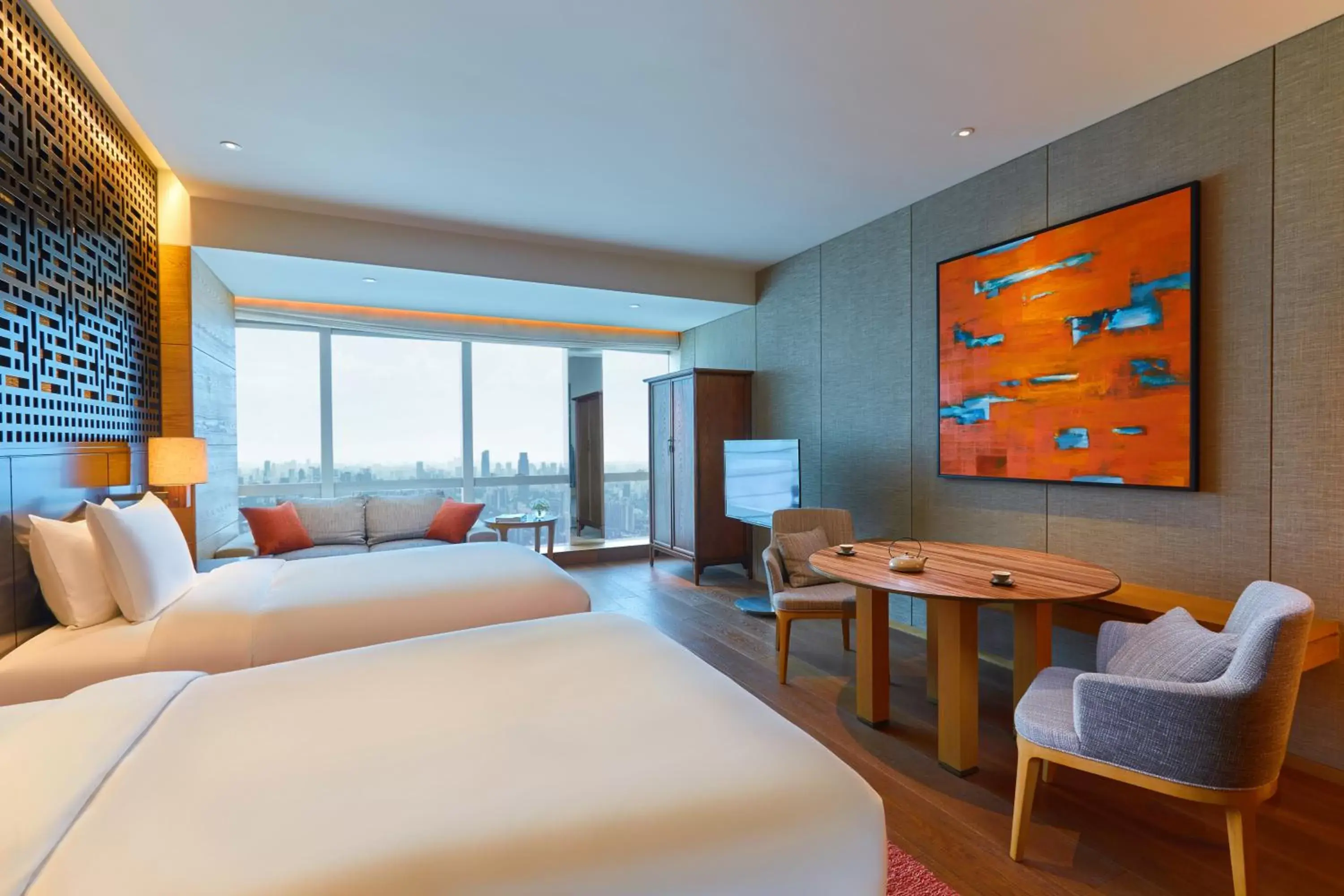 Photo of the whole room in Park Hyatt Guangzhou - Free Shuttle Bus To Canton Fair Complex During Canton Fair Period