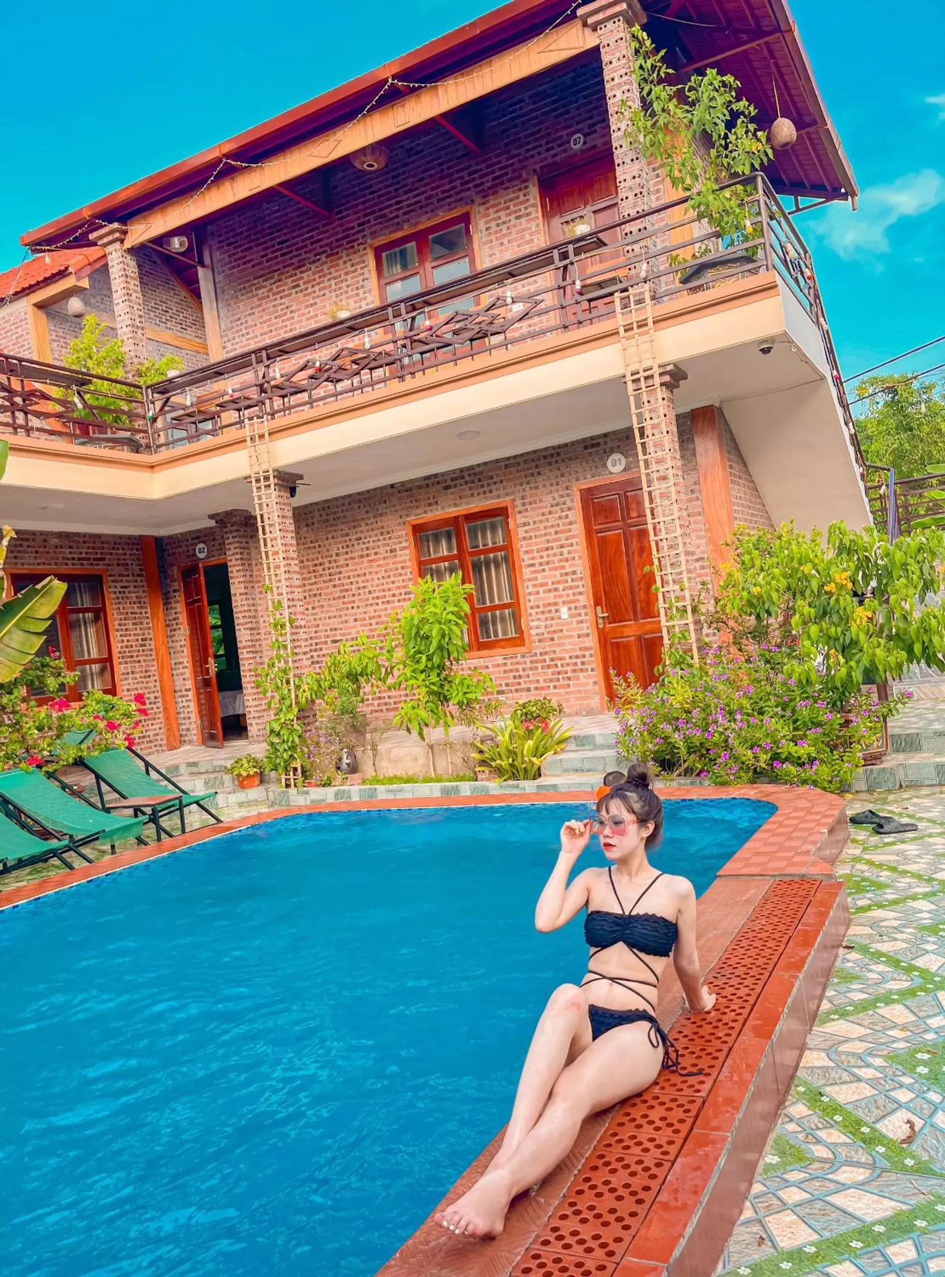 Swimming Pool in Cosiana Homestay