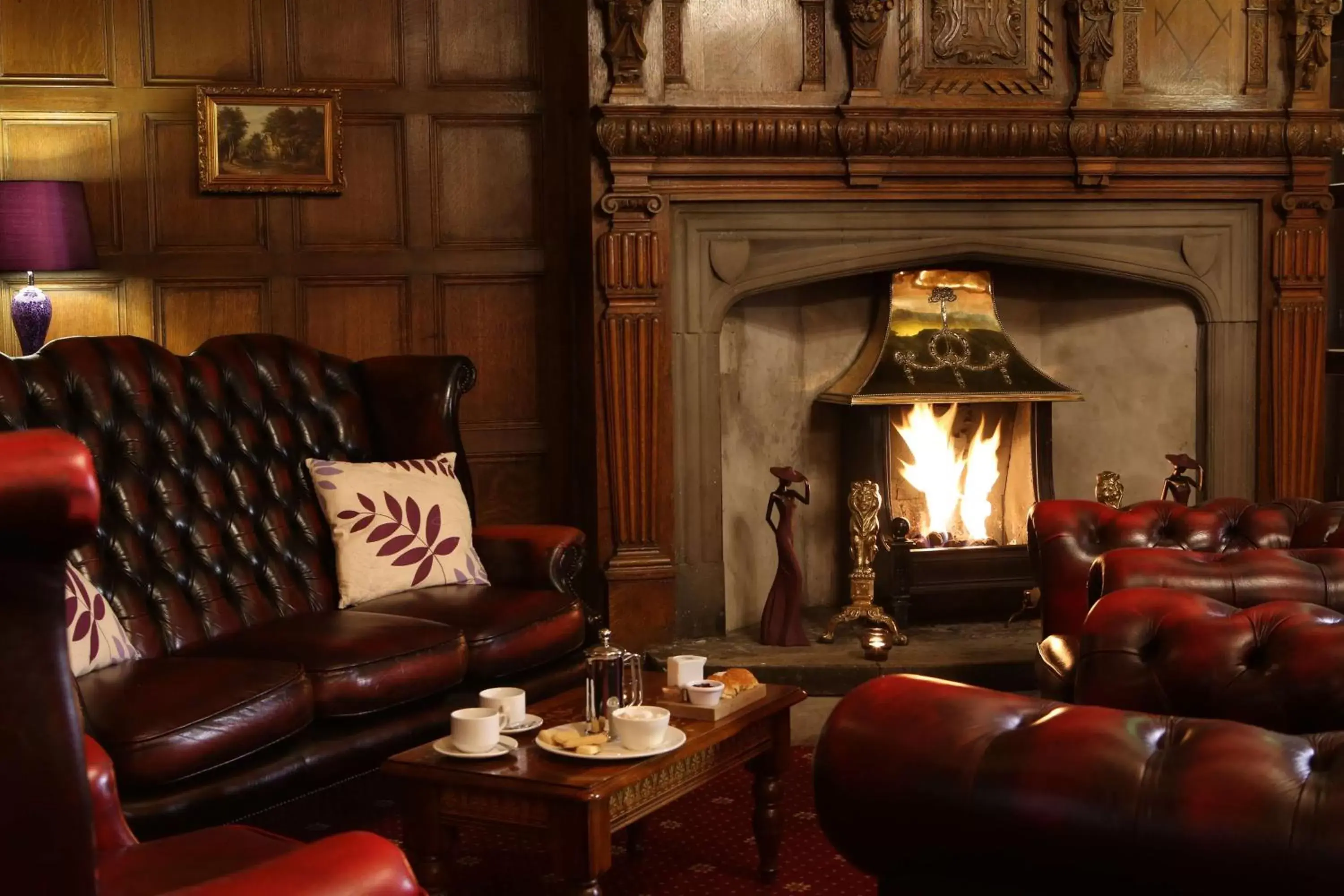 Property building, Seating Area in Burnley West Higher Trapp Hotel