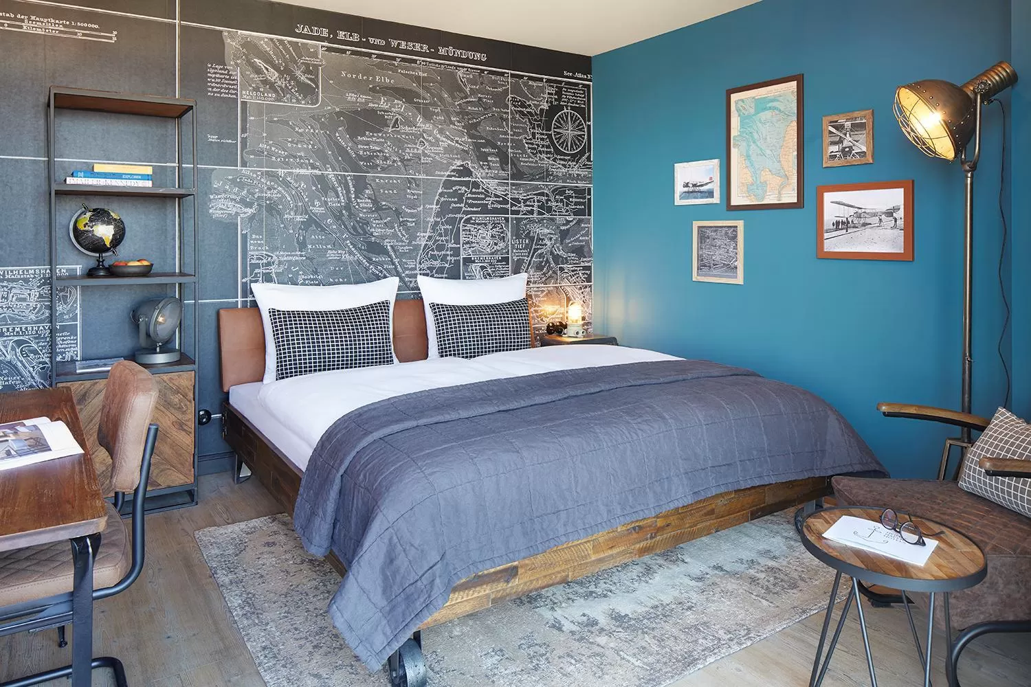 Bed in Fliegerdeich Hotel & Restaurant