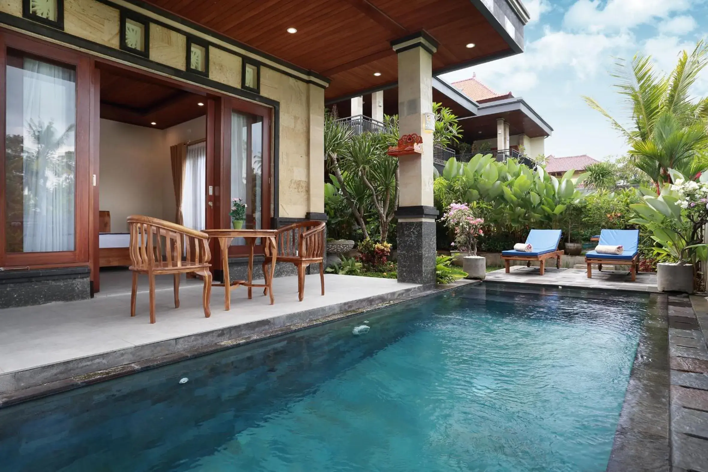 Property building, Swimming Pool in Dewi Sri Private Villa