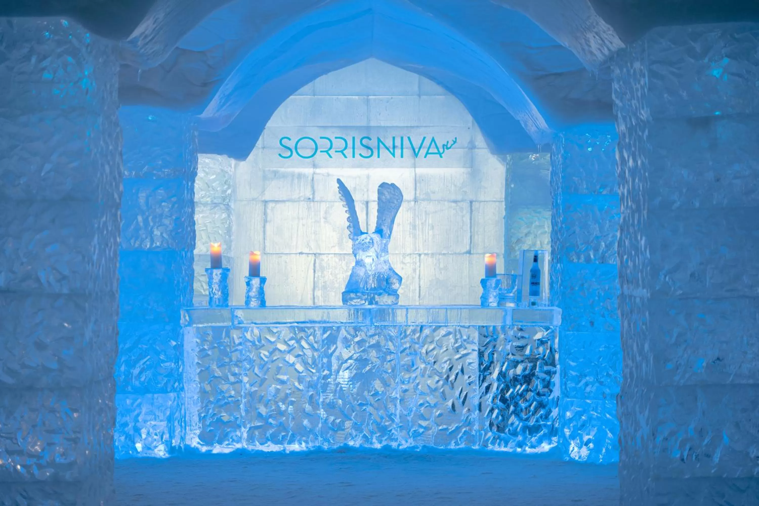 Lounge or bar in Sorrisniva Igloo Hotel