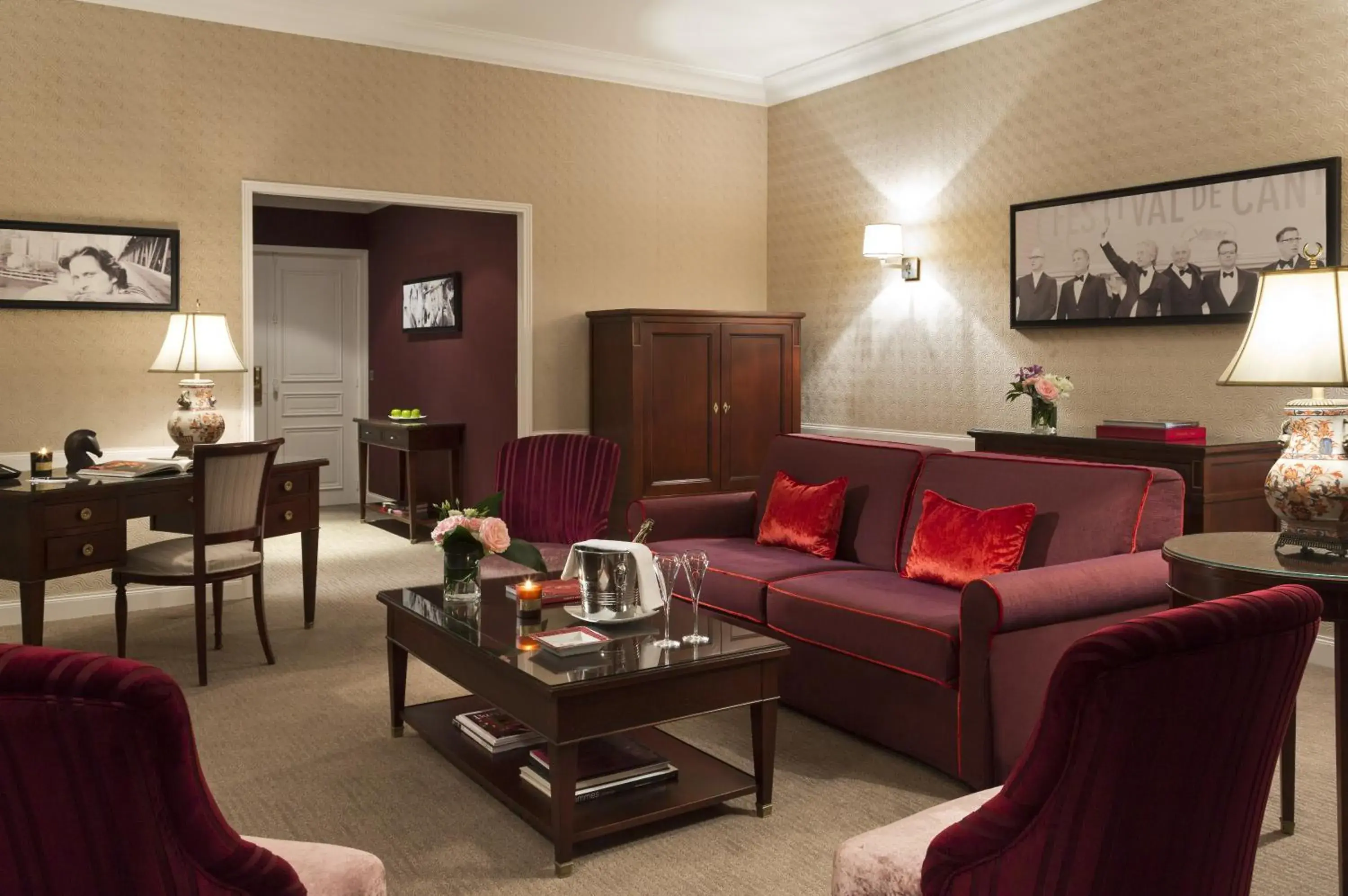 Seating Area in Hotel Barriere Le Royal Deauville