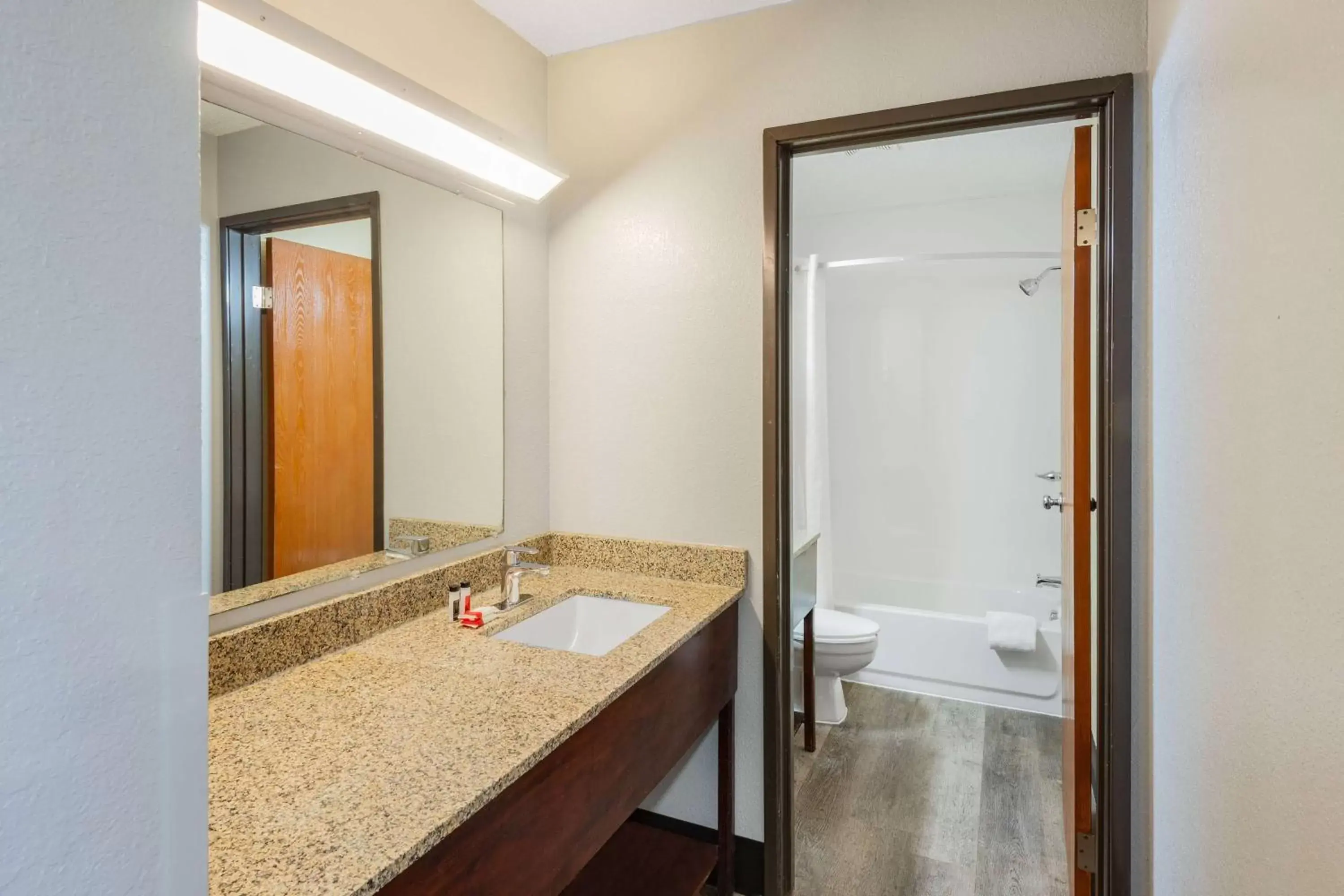 TV and multimedia, Bathroom in Super 8 by Wyndham Waynesburg - Newly Renovated