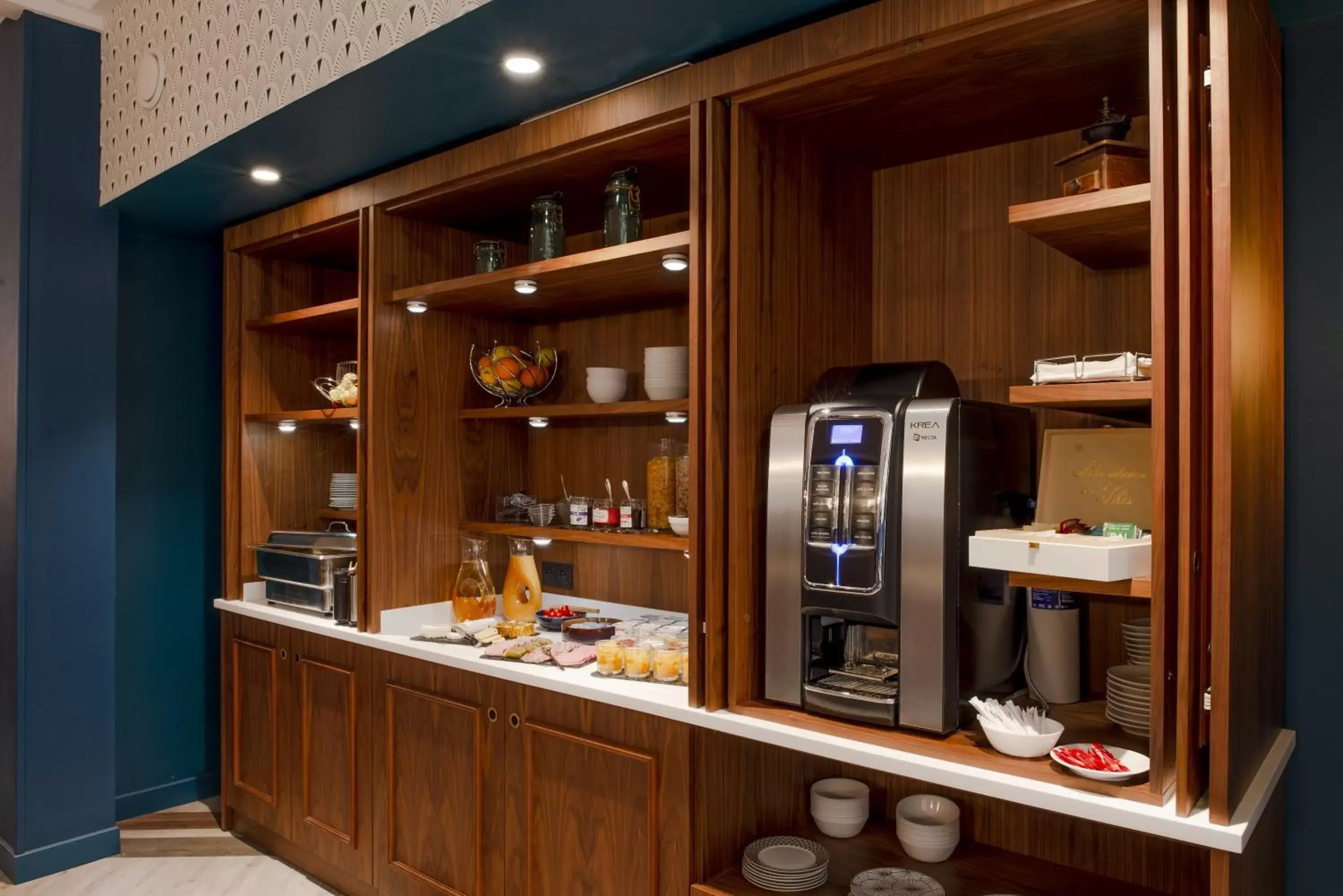 Buffet breakfast in Hôtel Le Bristol Buffet breakfast in Hôtel Le Bristol