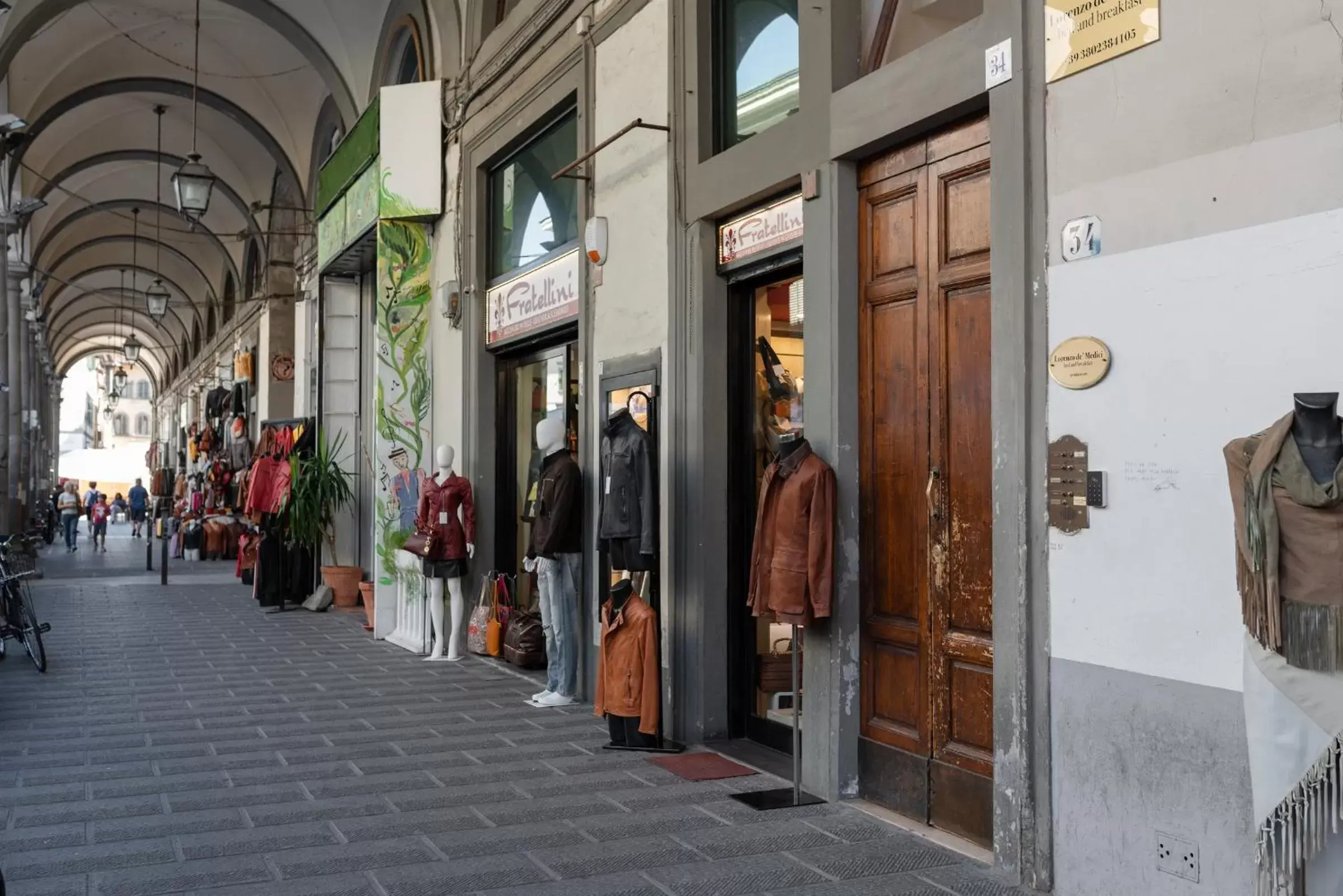 Facade/entrance in B&B Lorenzo de' Medici