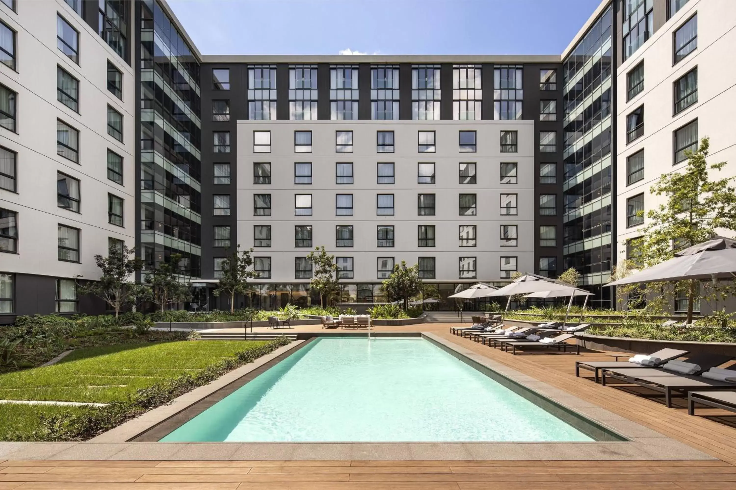 Swimming Pool in Marriott Executive Apartments Johannesburg, Melrose Arch