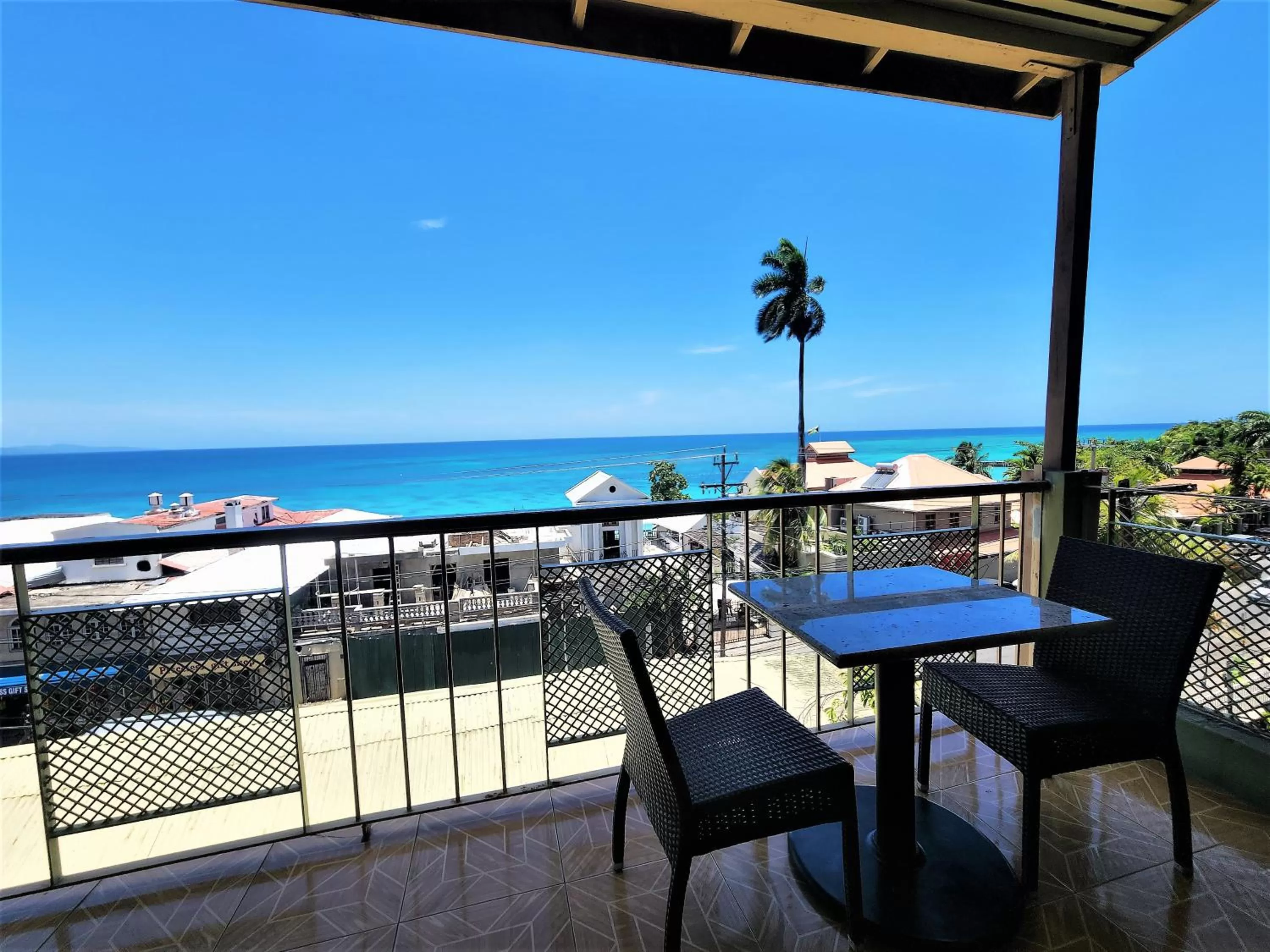 Patio in Caribic House