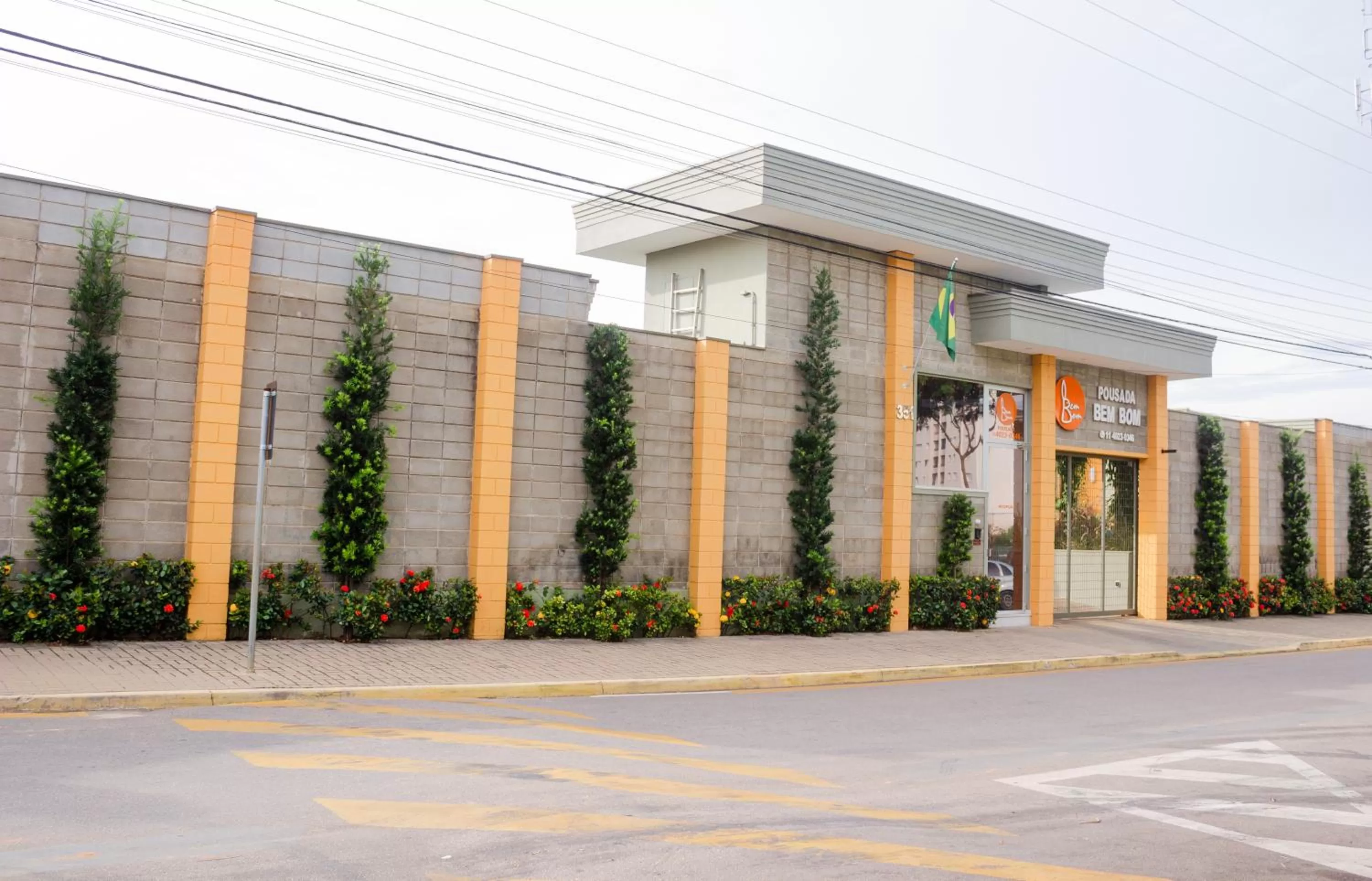 Property building in Hotel e Pousada Bem Bom - Itu