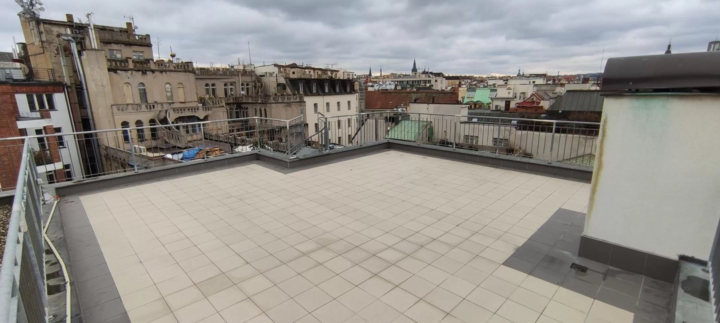 Balcony/Terrace in EA ApartHotel Melantrich