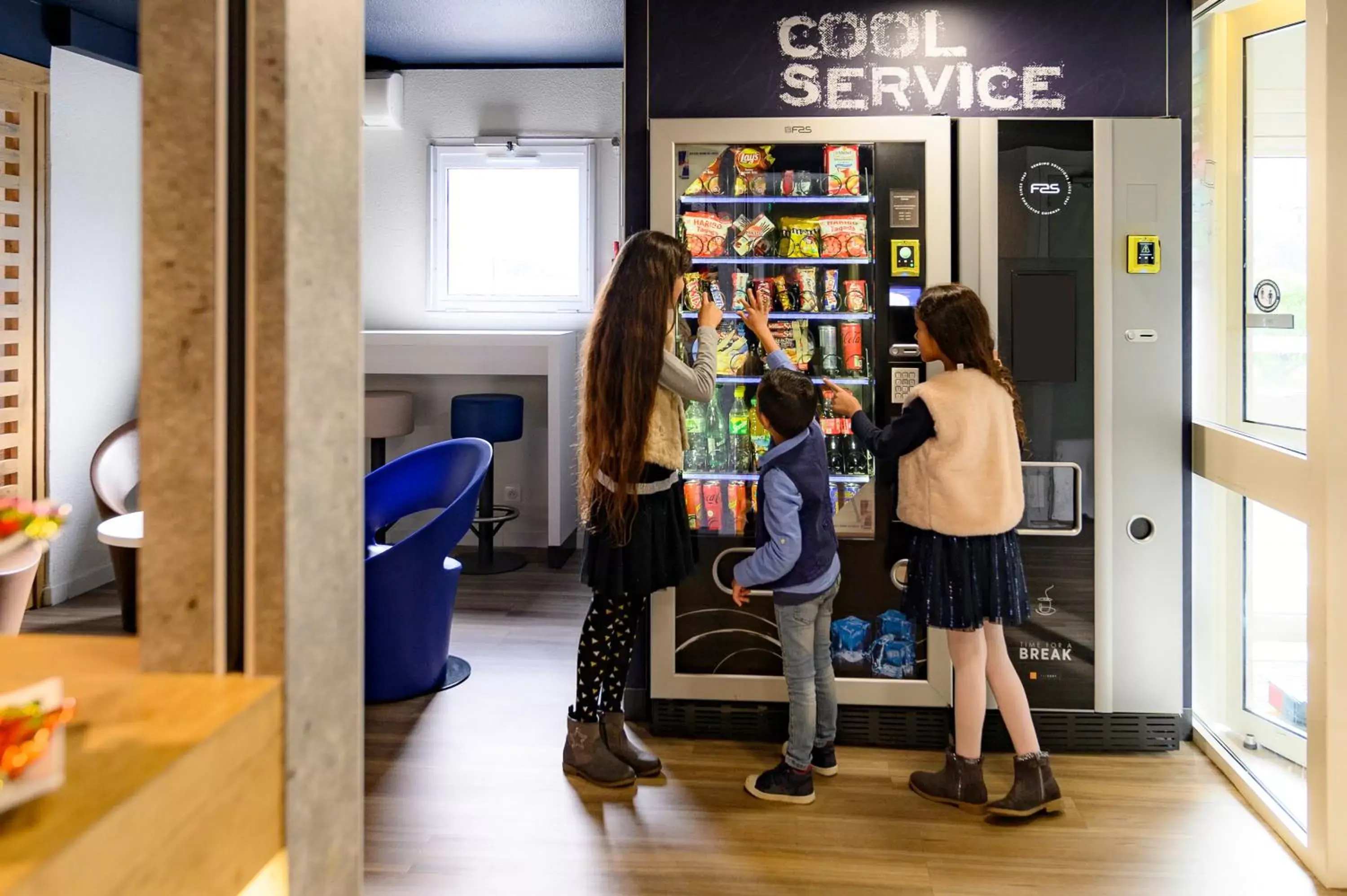 vending machine in Ibis budget Saint-Étienne stade