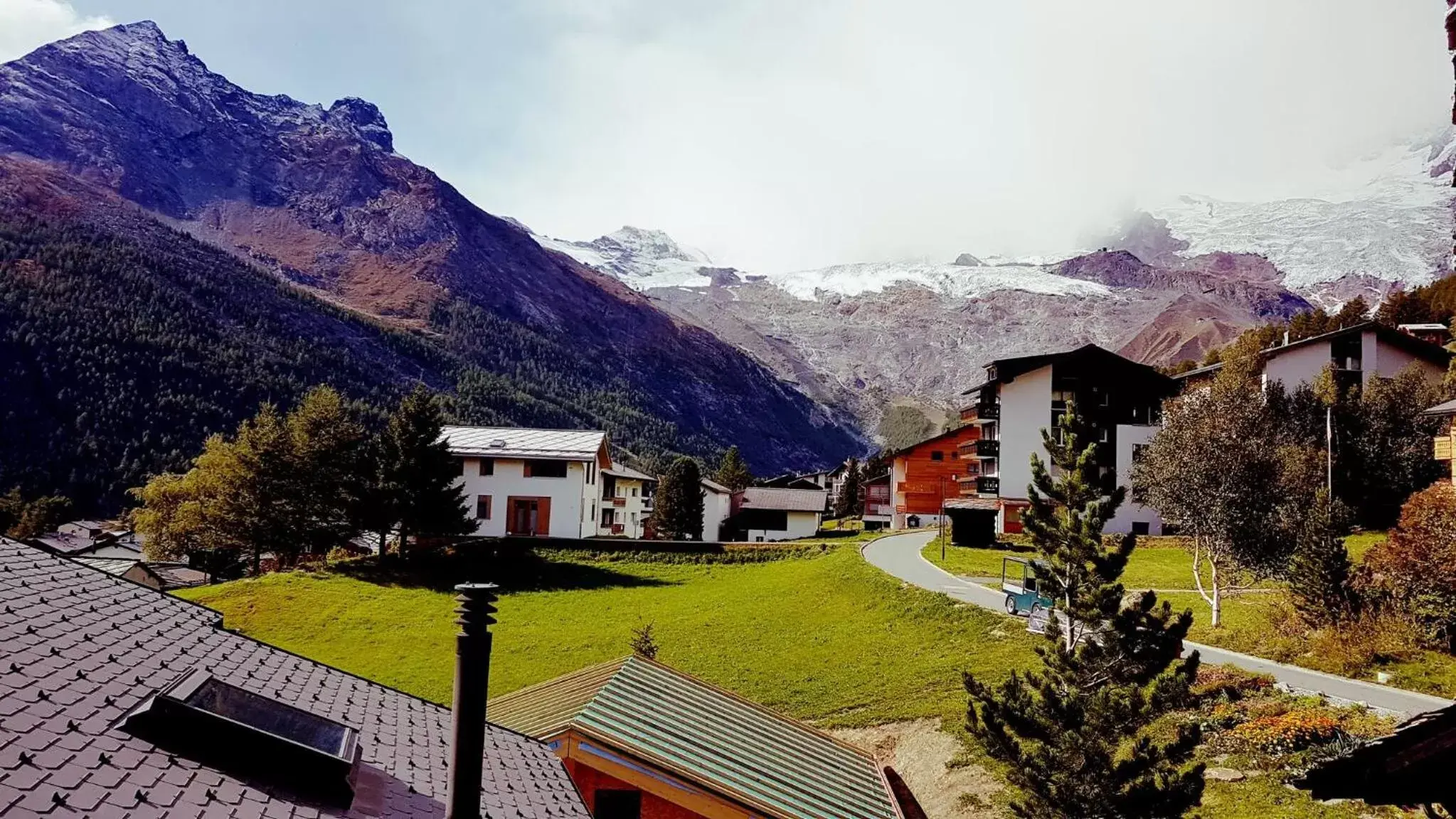 Mountain View in Hotel Alpenperle