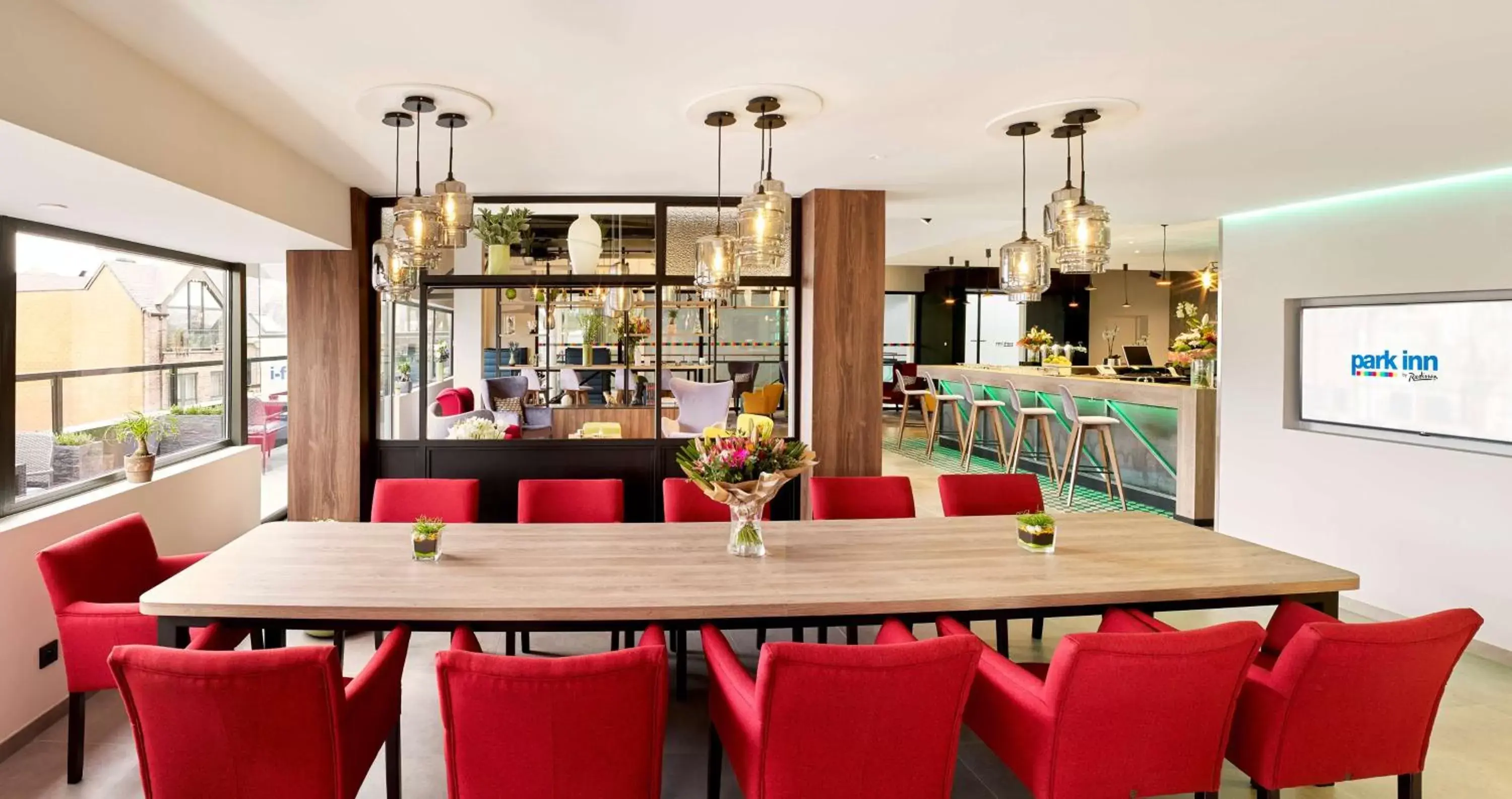 Restaurant/places to eat in Park Inn By Radisson Hasselt