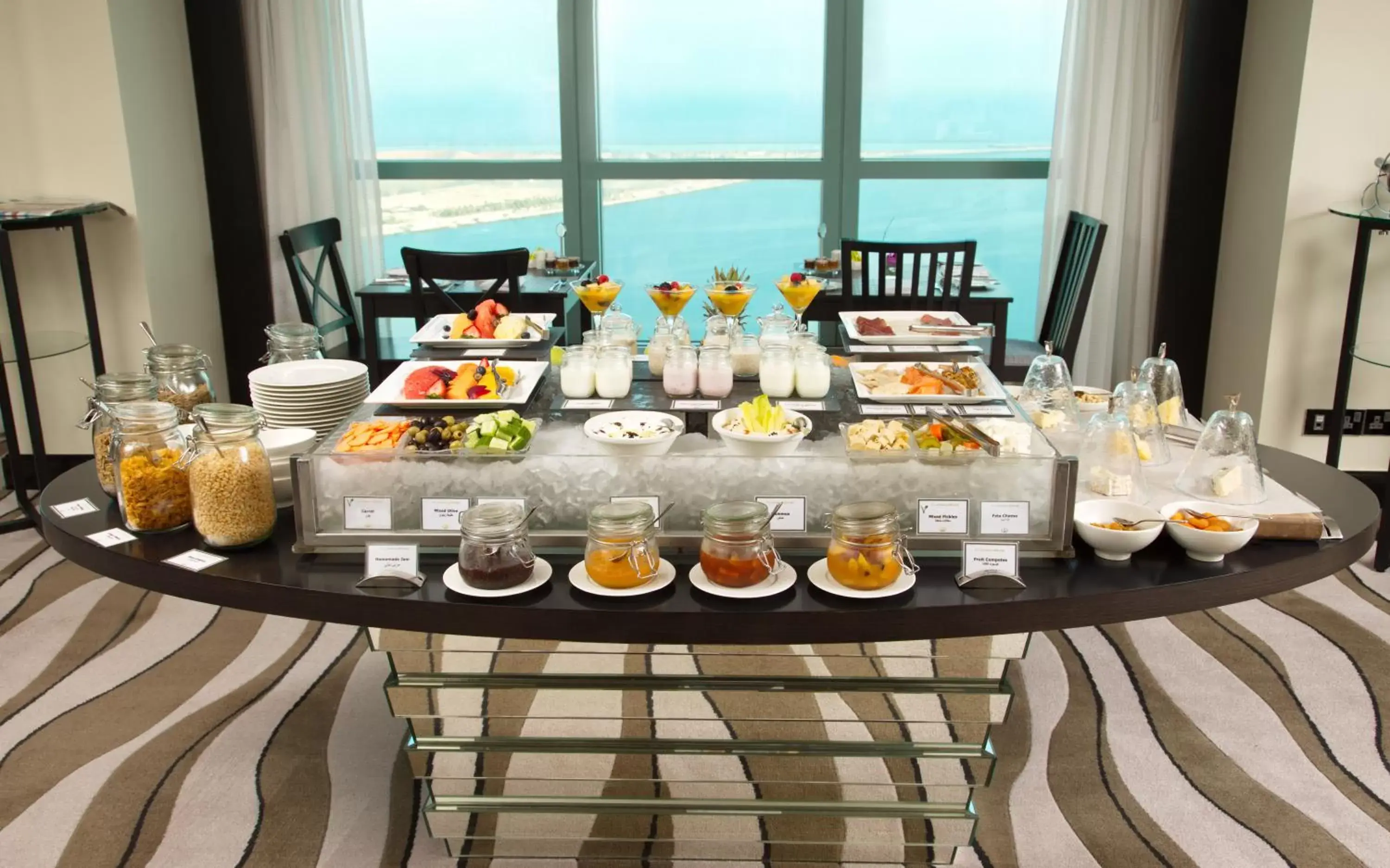 Food close-up, Sea View in Sofitel Abu Dhabi Corniche