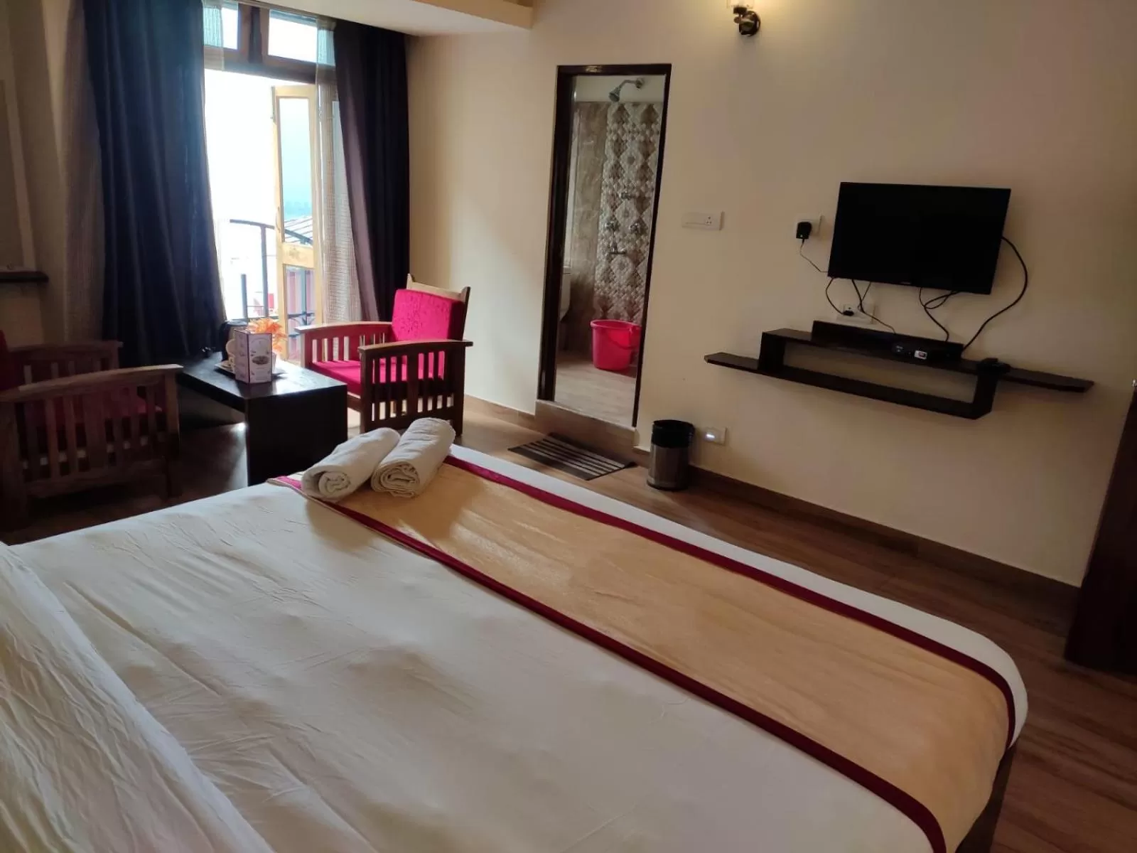 Bed in Hotel The Narayani Continental