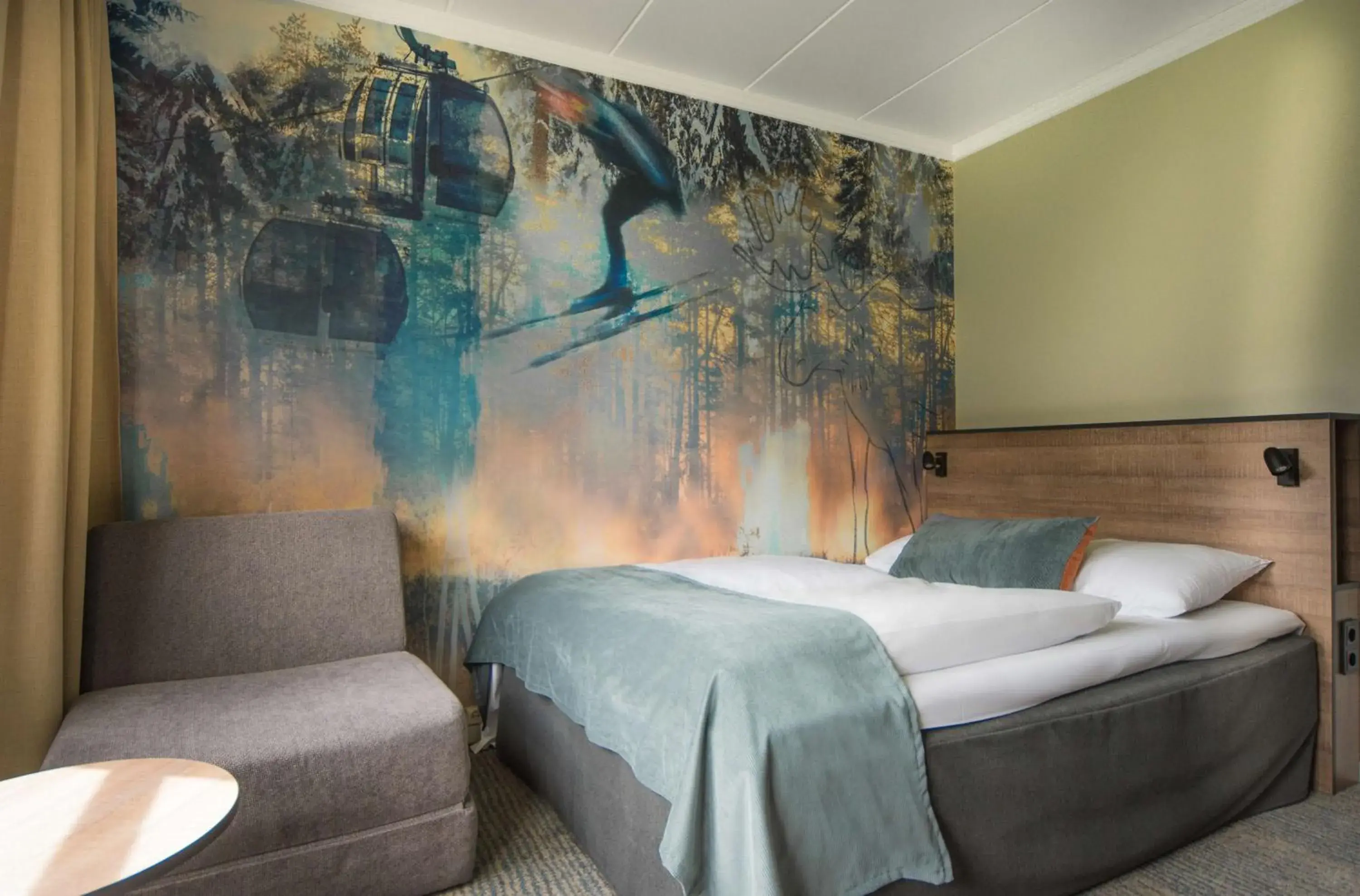 Photo of the whole room, Bed in Scandic Hafjell