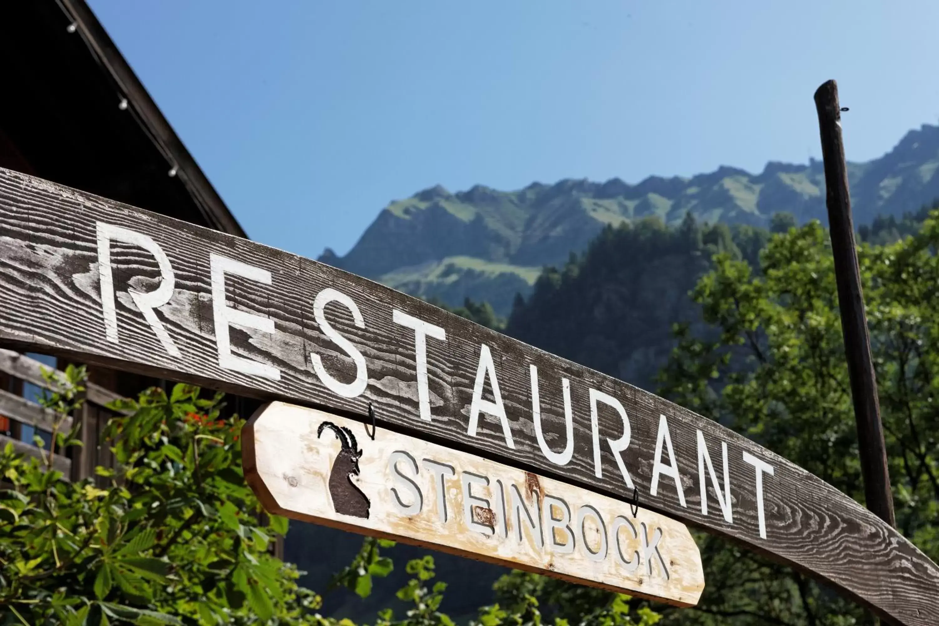 Restaurant/places to eat in Hotel Steinbock