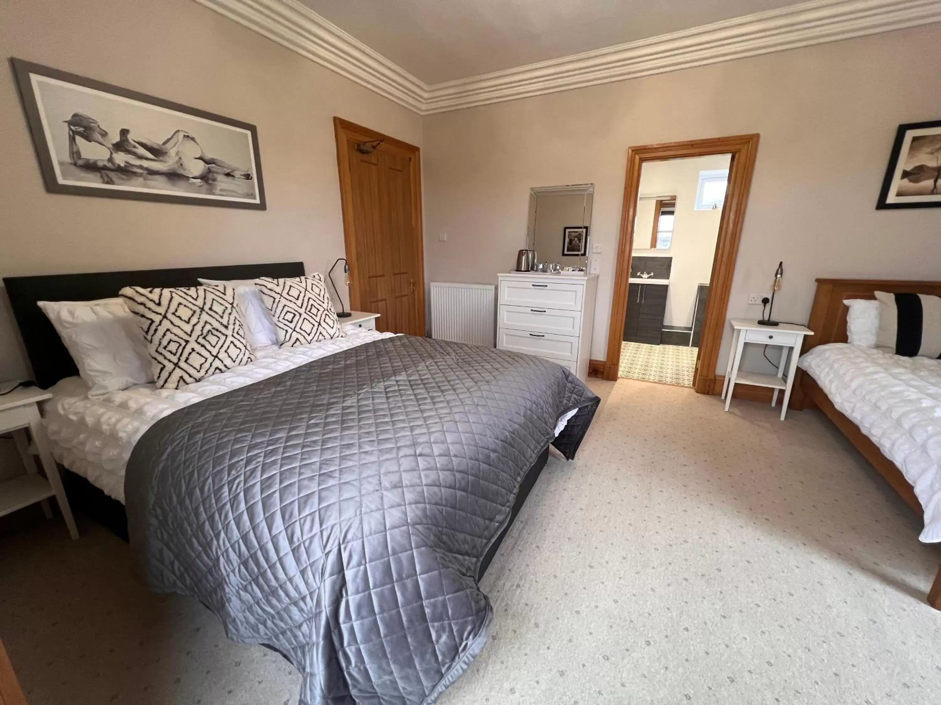 Bed in Morven Guest House Carnoustie