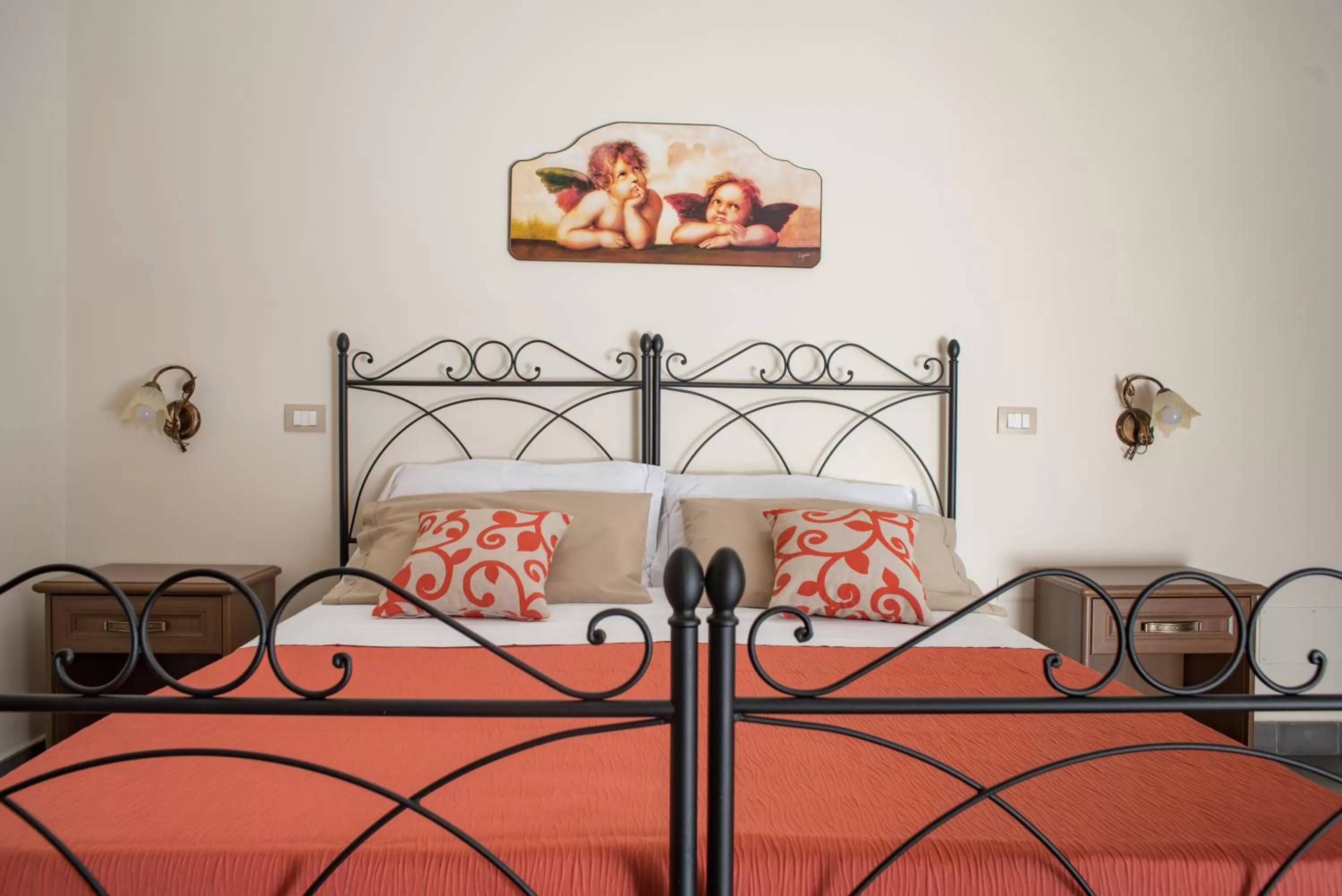 Bedroom, Bed in B&B Palazzo Tornabene