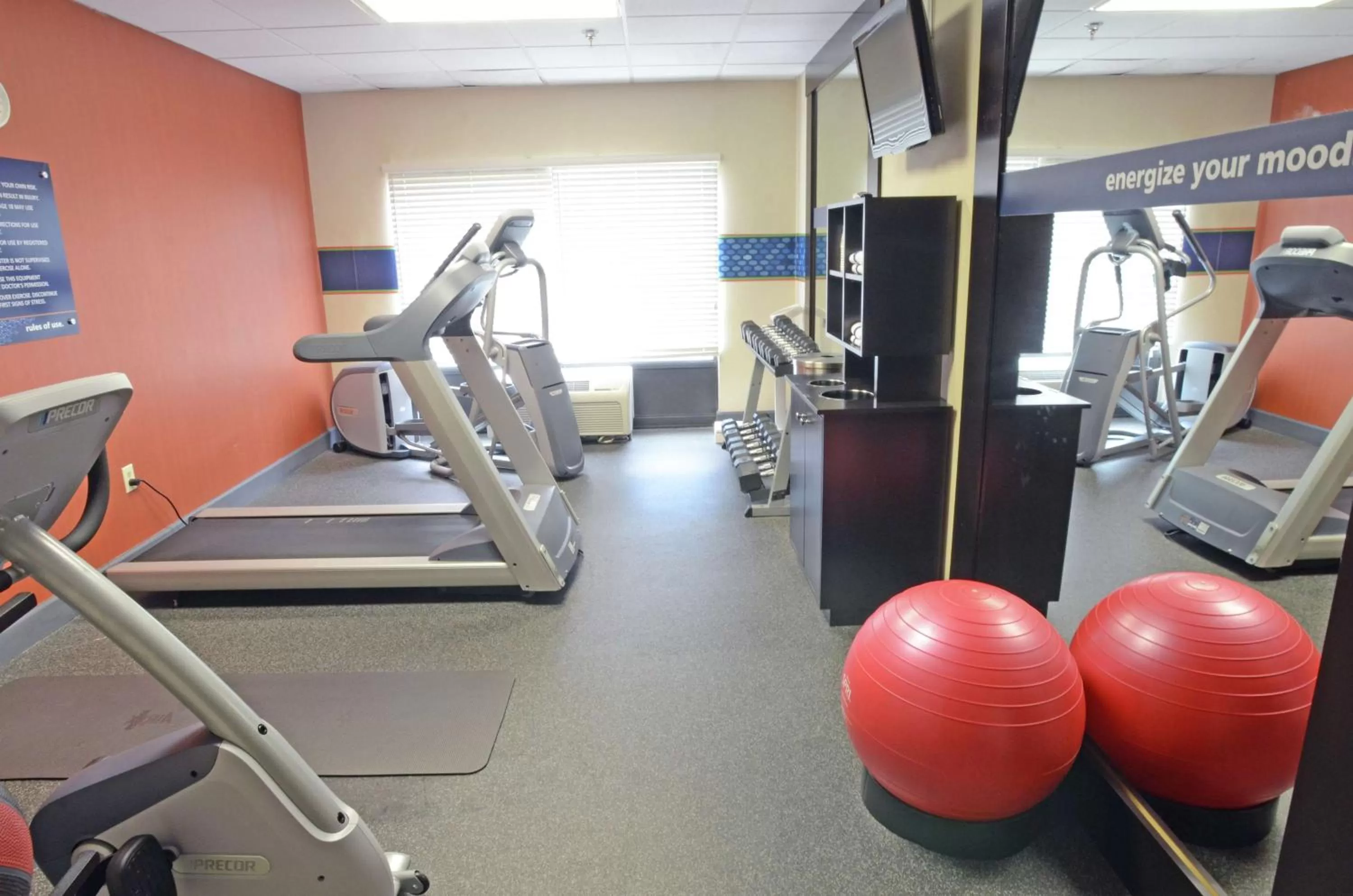 Fitness centre/facilities in Hampton Inn Vidalia