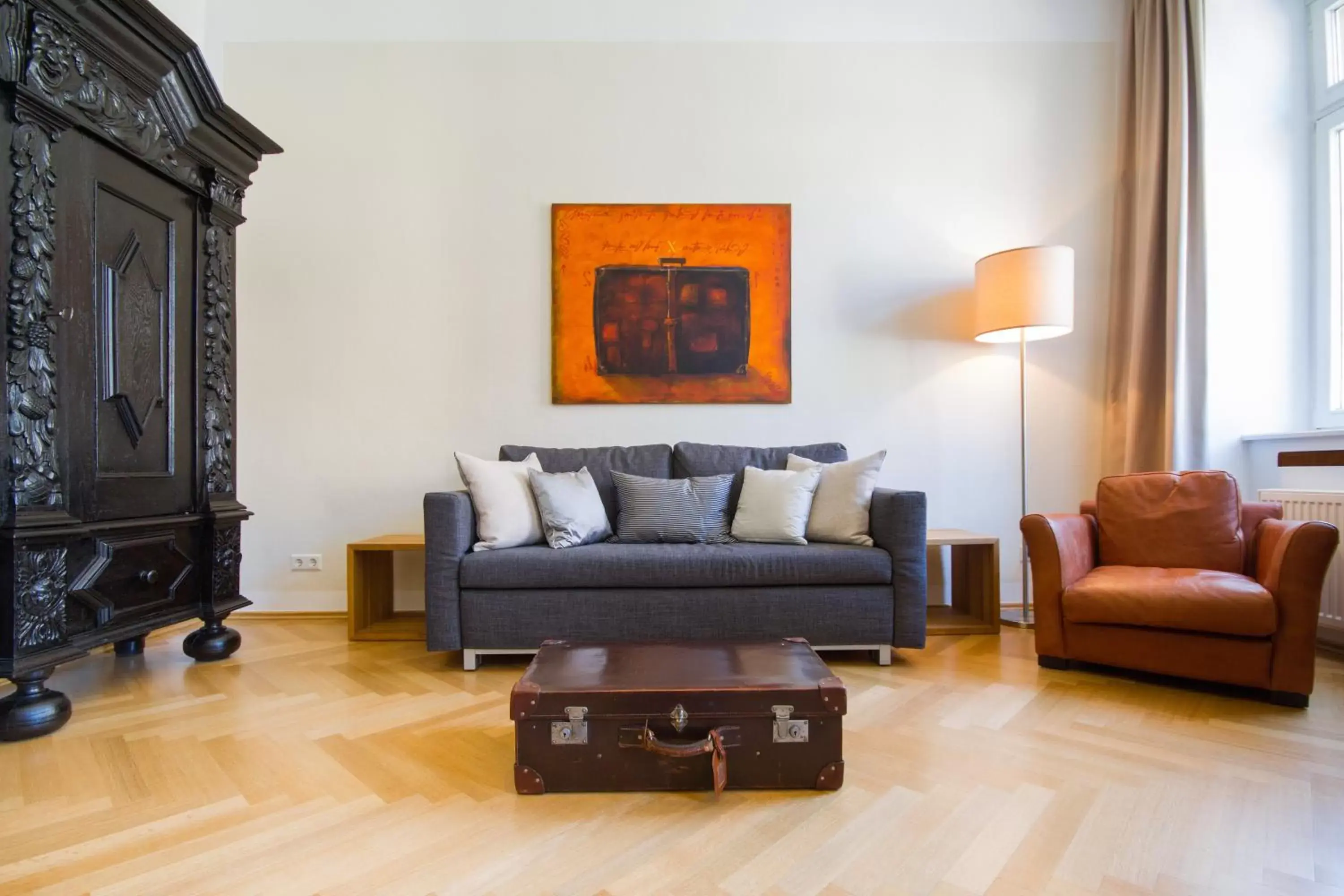 Living room, Seating Area in Qube Hotel Bergheim