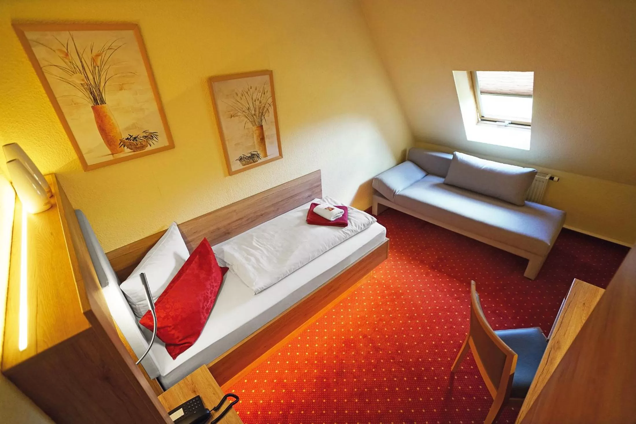 Bed in Hotel und Restaurant Bühlhaus