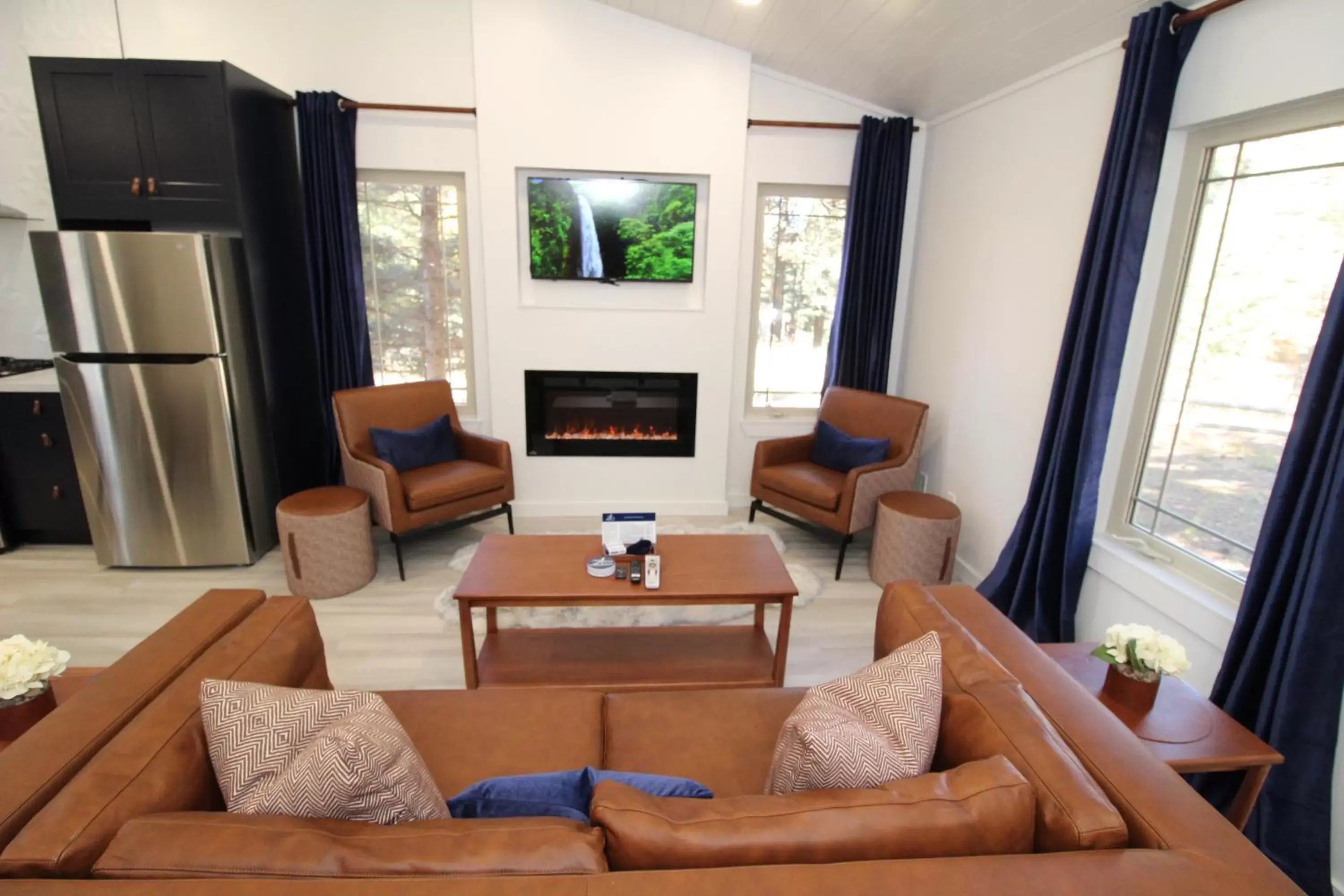 TV and multimedia, Seating Area in The Retreat at Angel Fire