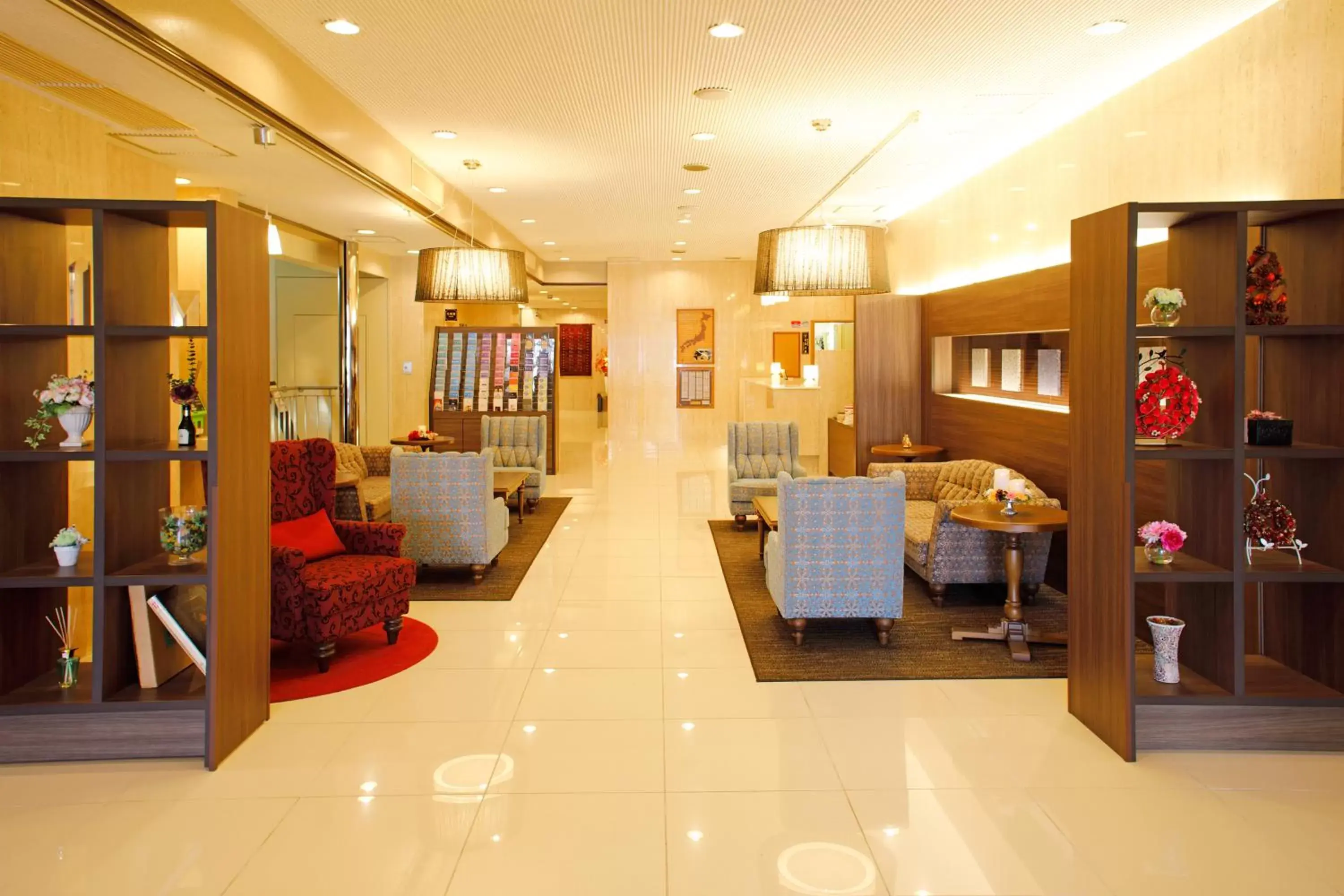Lobby or reception, Lobby/Reception in Hotel Sunroute Hikone