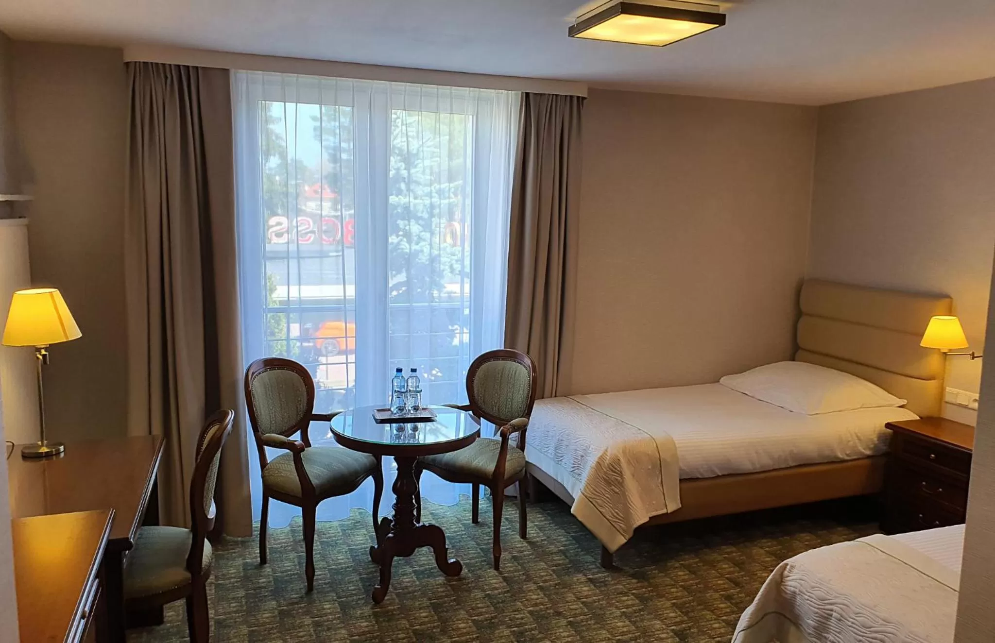 Property building, Bed in Hotel Boss