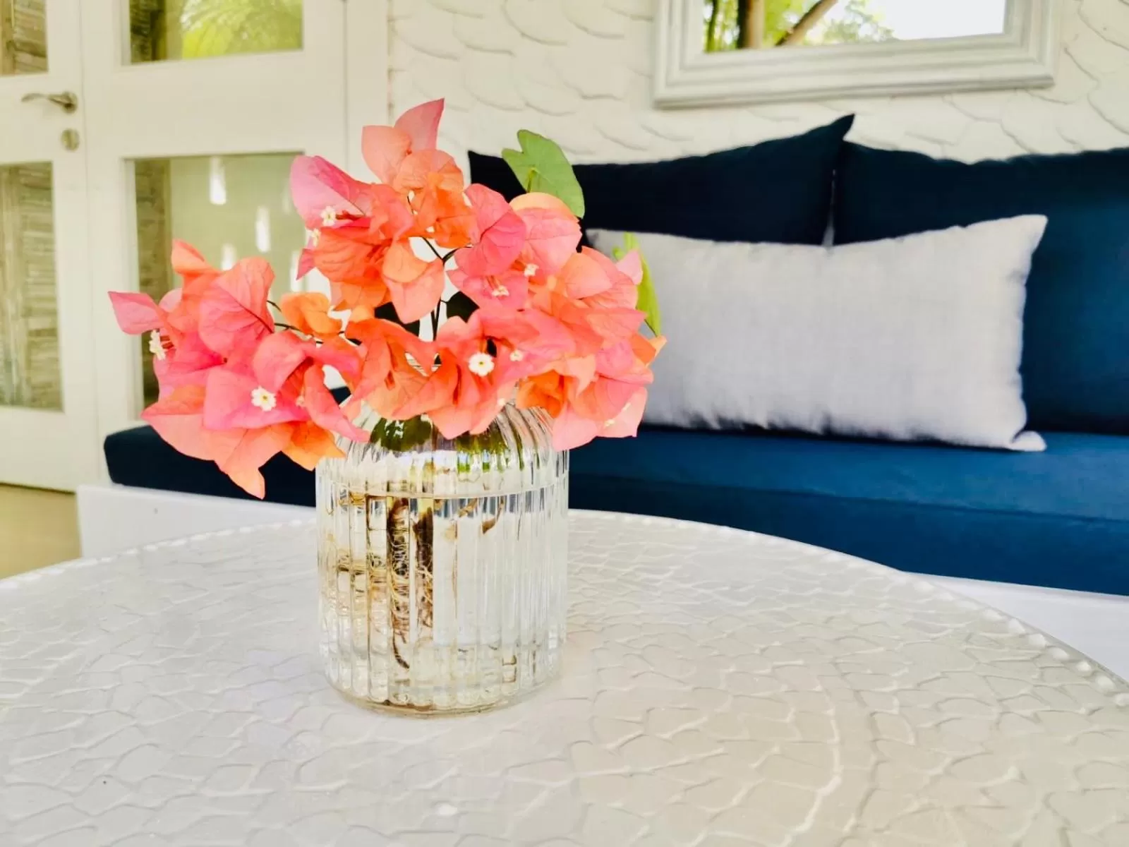 Patio, Bed in The Good Life - Eco Lodges & Serenity Boutique Hotel - Adults Only