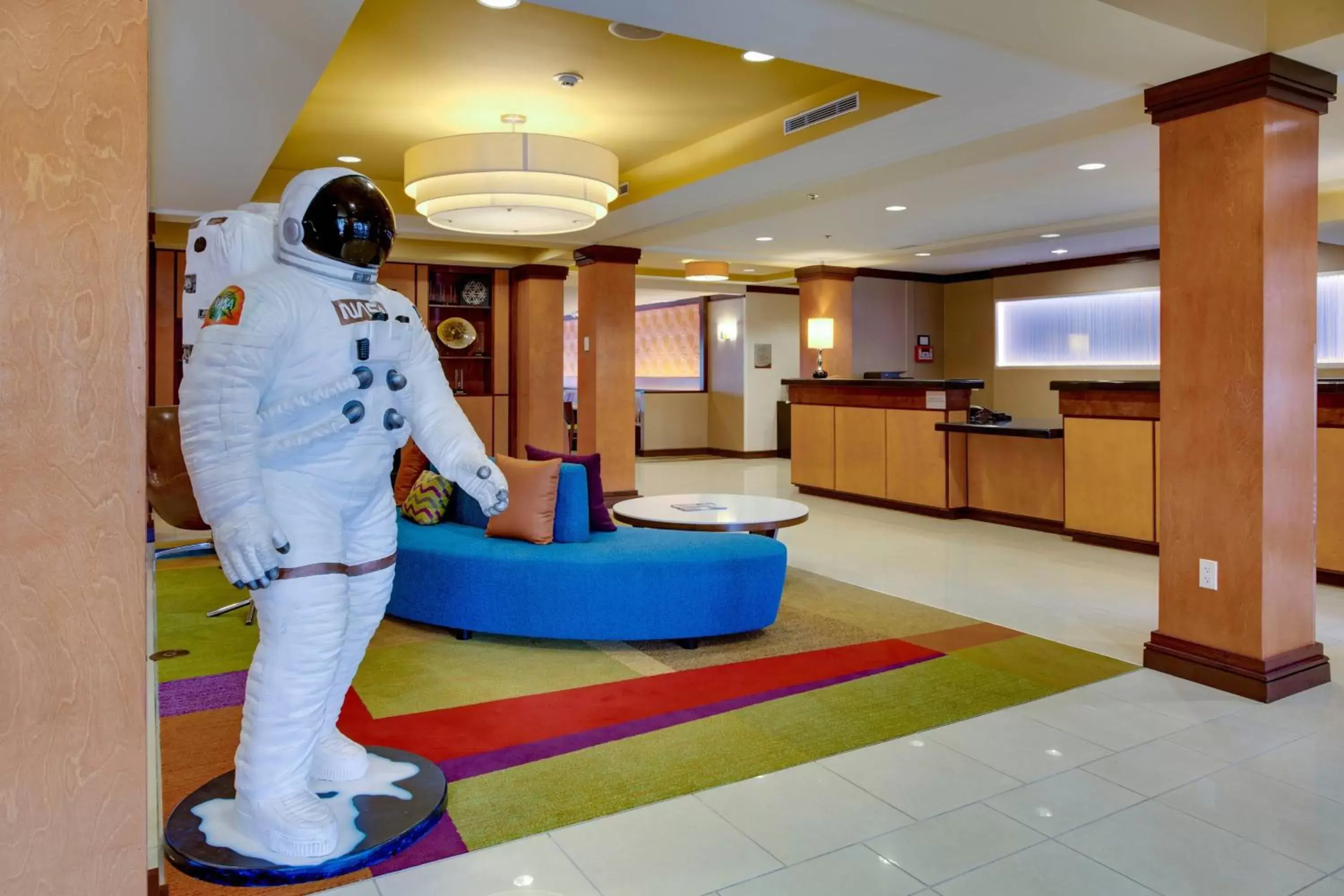 Lobby or reception in Fairfield Inn and Suites by Marriott Titusville Kennedy Space Center