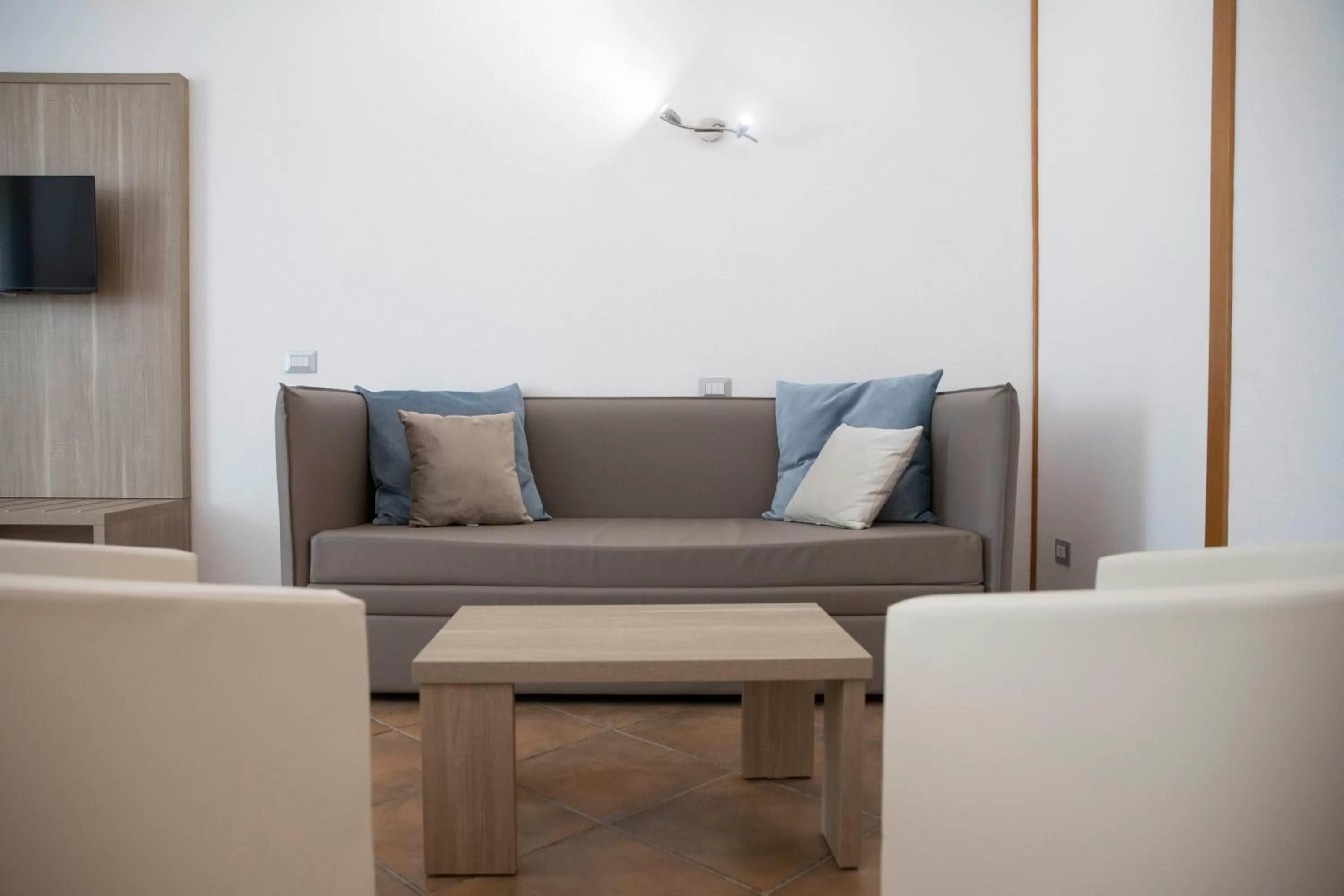 Seating area in Pegasus Hotel