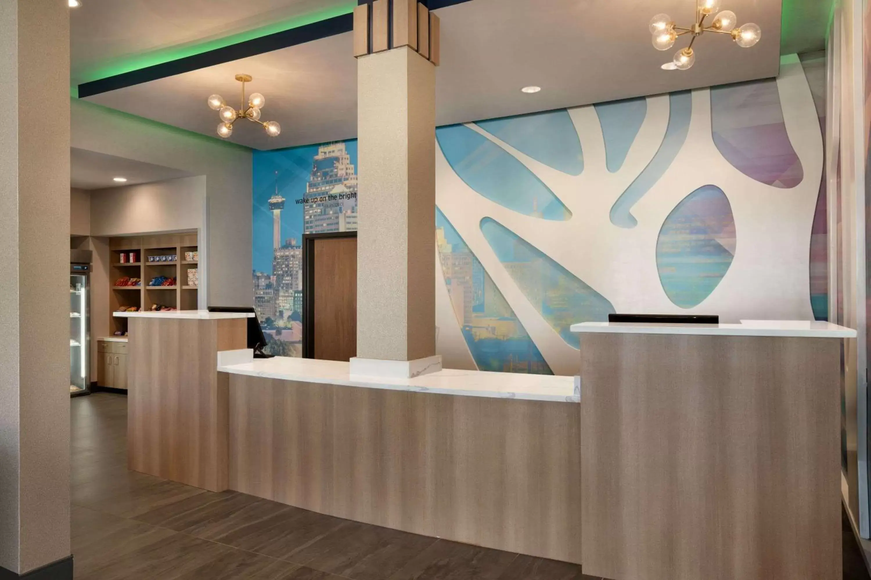 Lobby or reception, Lobby/Reception in La Quinta Inn & Suites by Wyndham San Antonio Seaworld LAFB