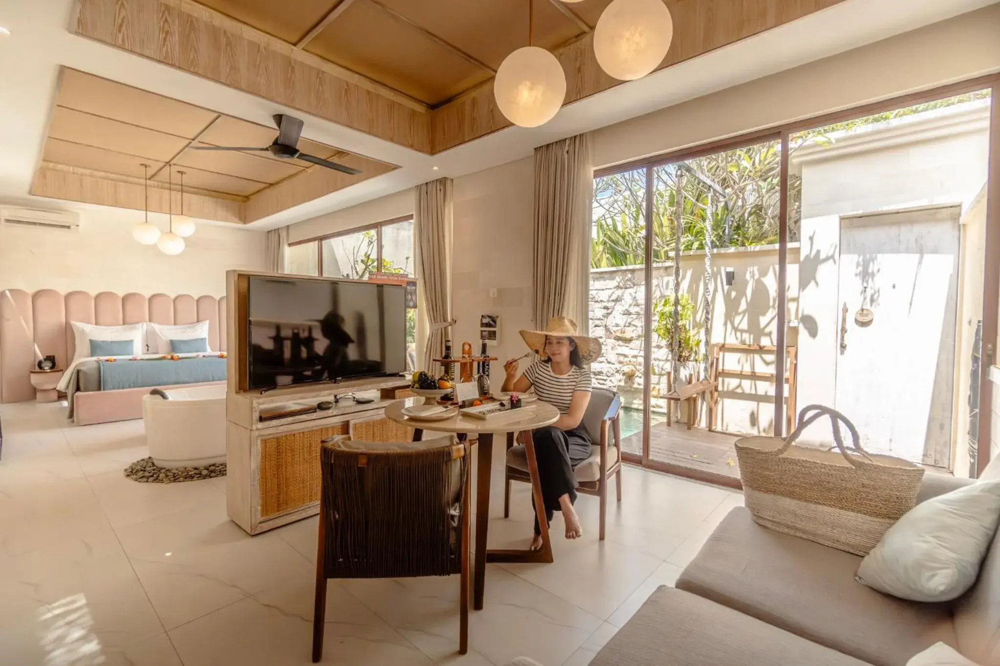 Living room in La Vie Villa Seminyak by Ini Vie Hospitality