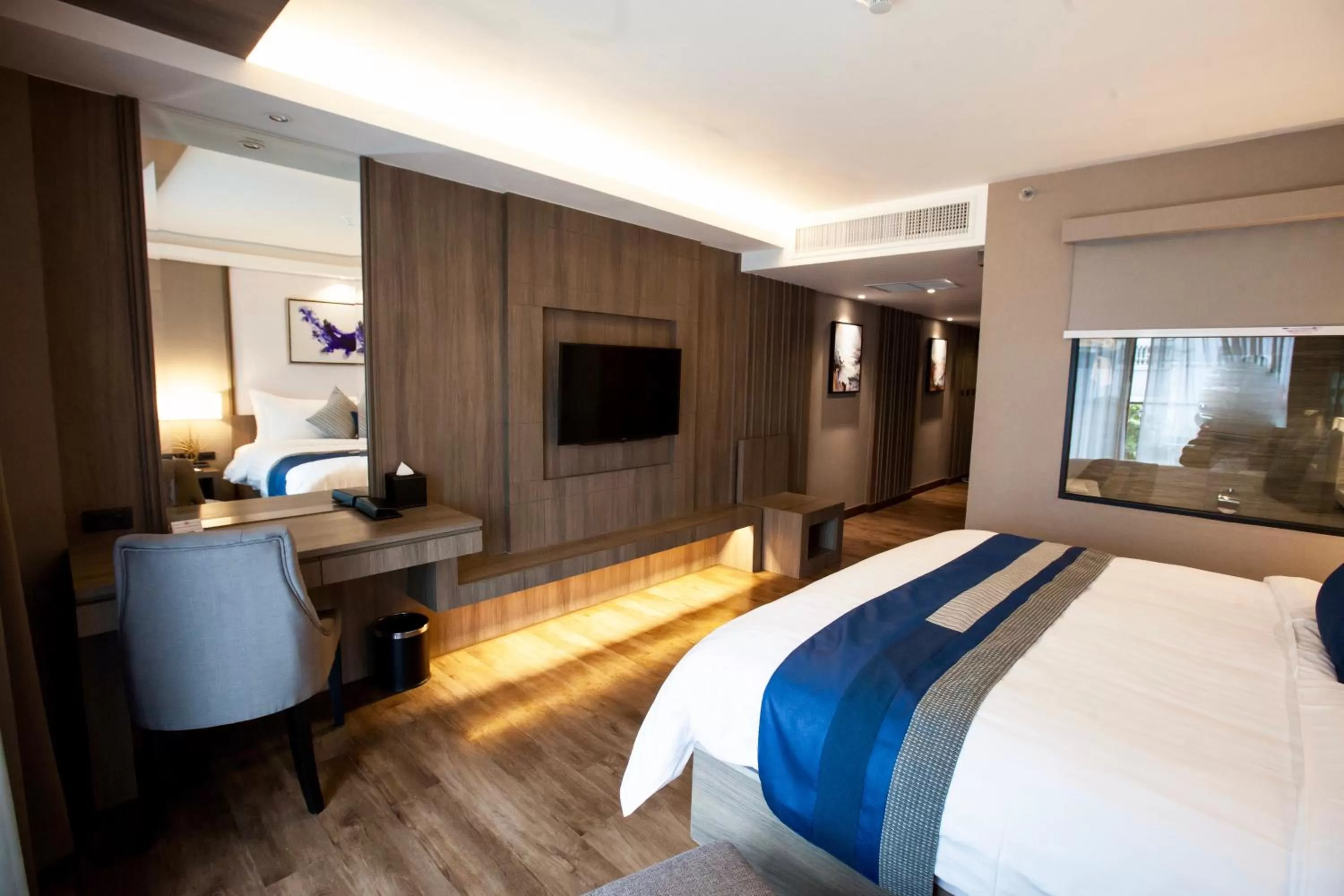 Bedroom, Bed in Arte Hotel - SHA Extra Plus
