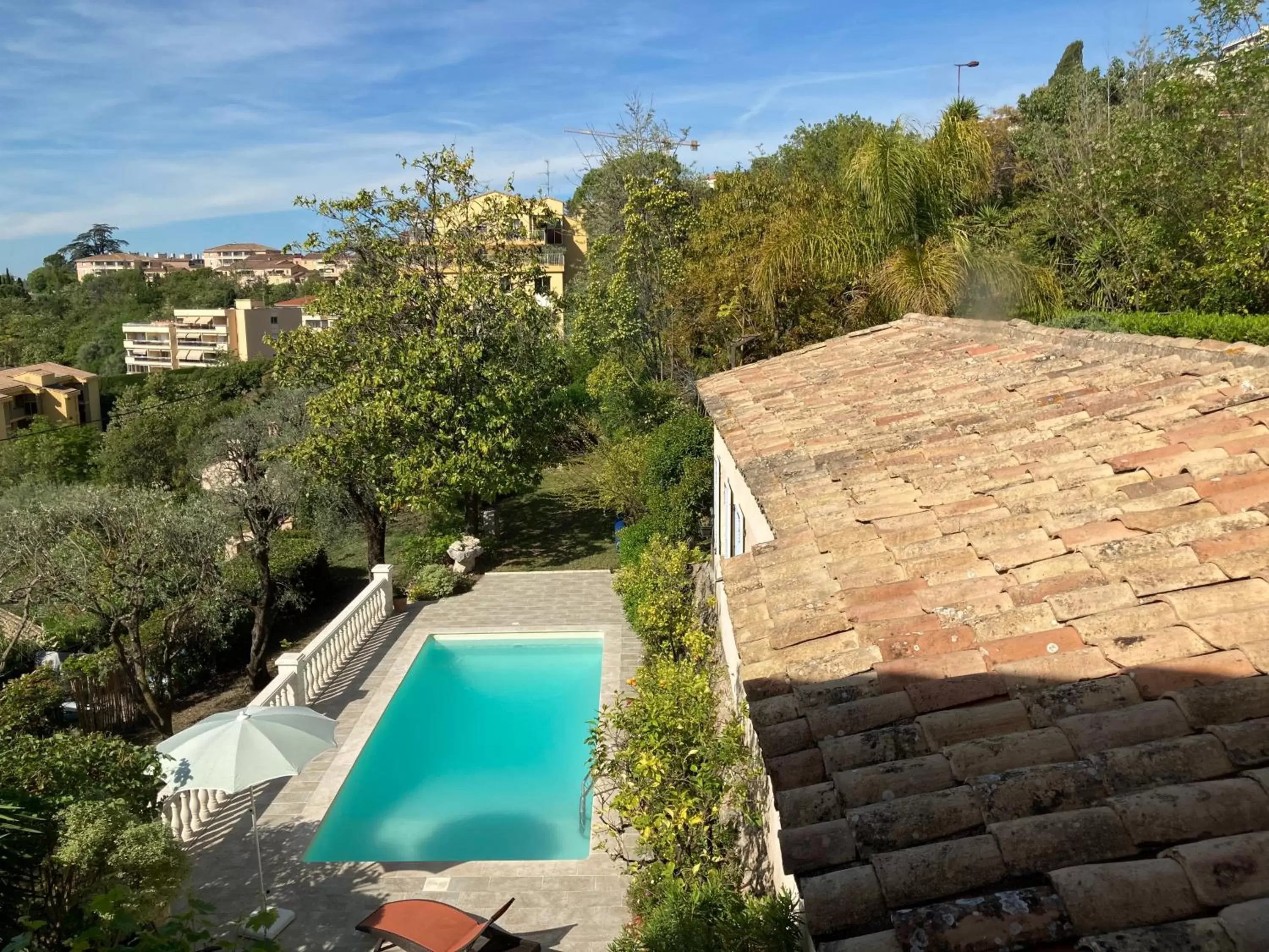 Pool View in les petites terrasses