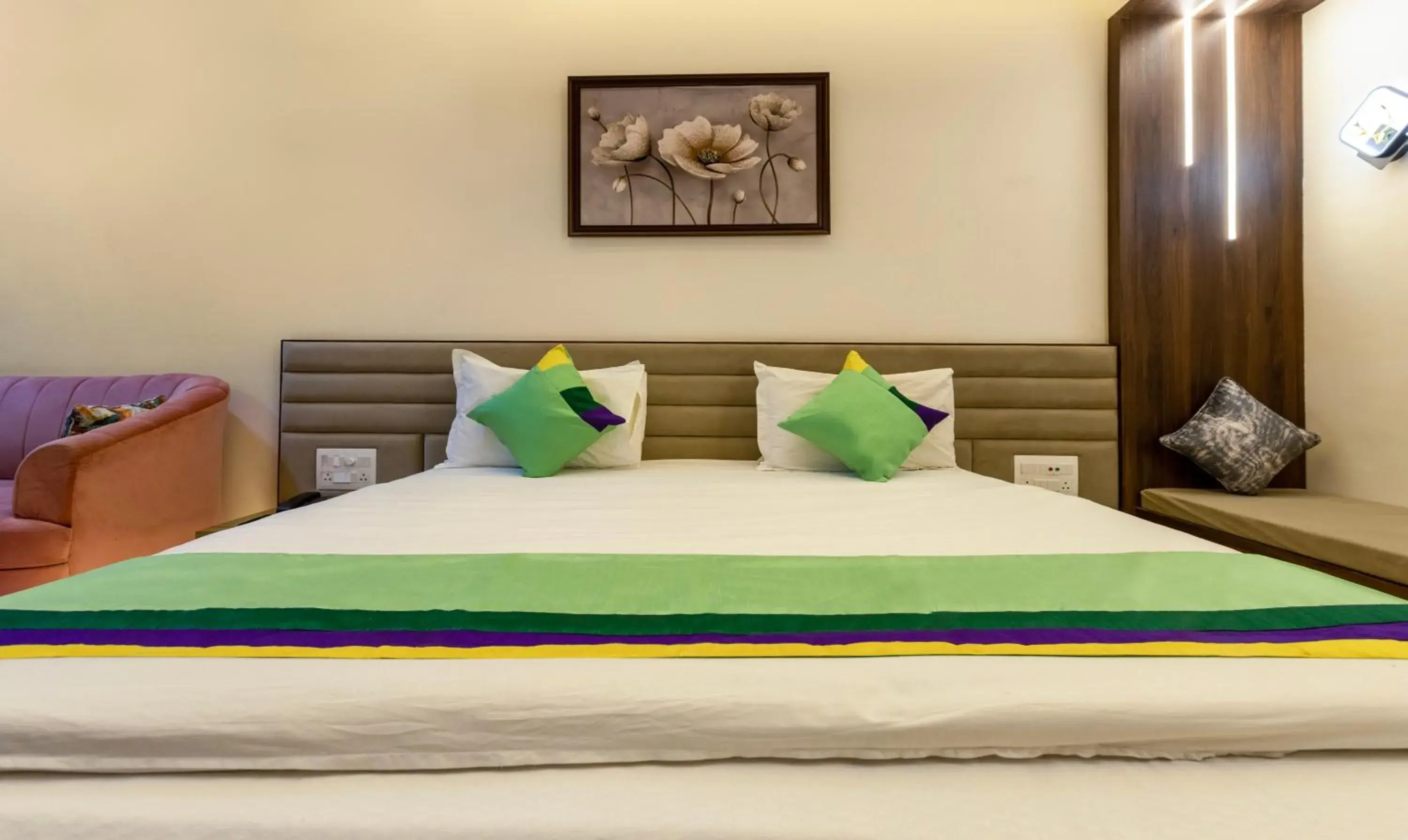 Bed in Treebo Oscar Bed in Treebo Oscar