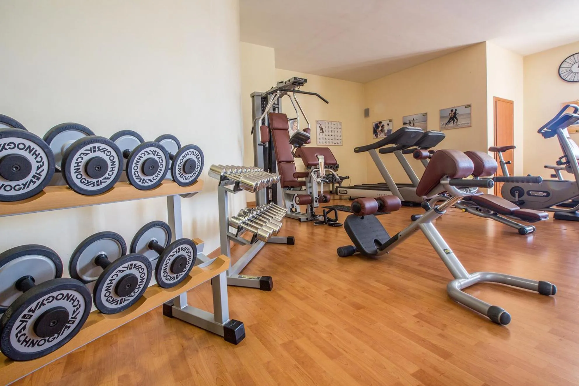 Fitness centre/facilities in Sangiorgio Resort & Spa