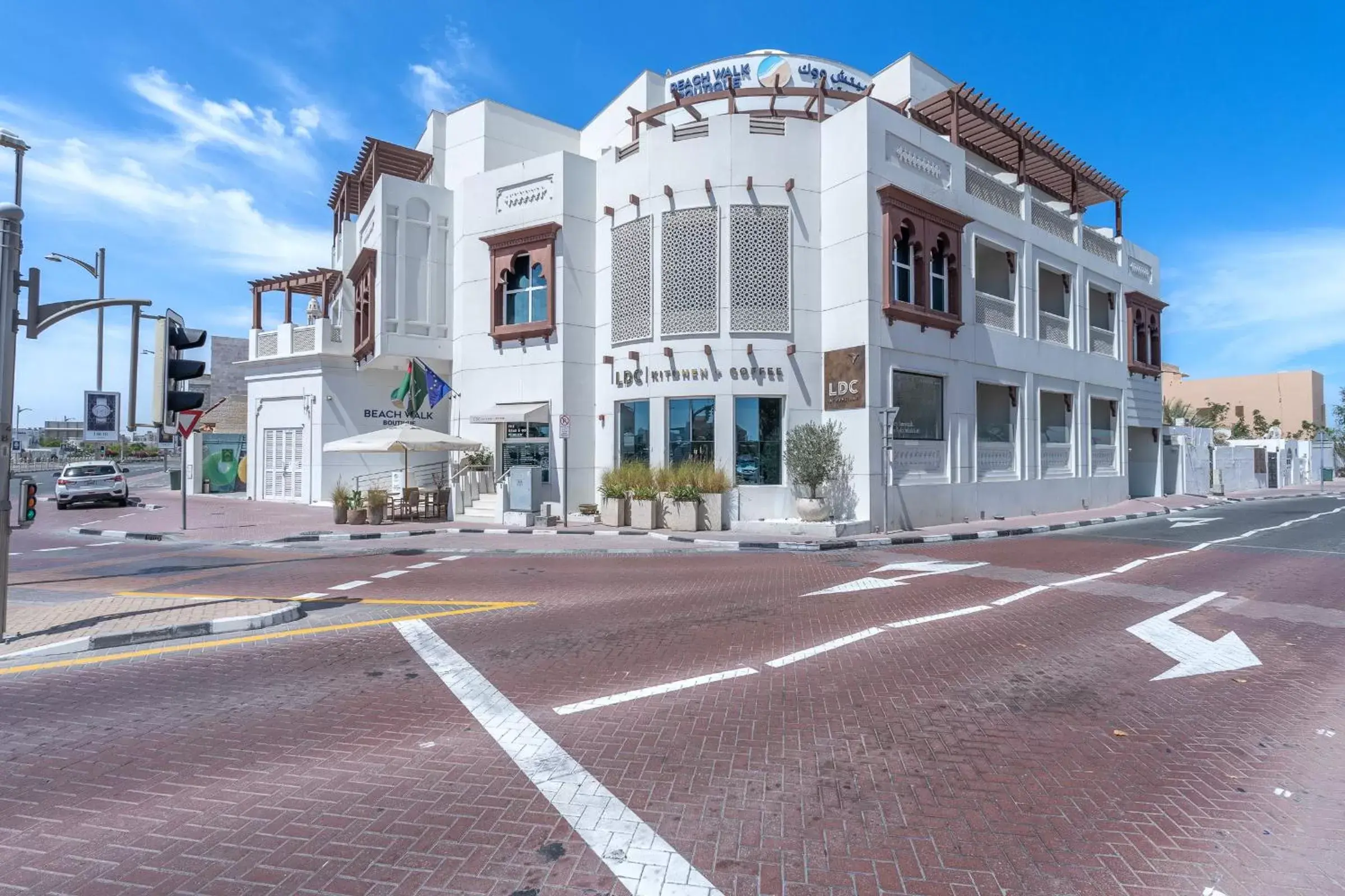 Property building in Beach Walk Boutique Jumeirah Property building in Beach Walk Boutique Jumeirah