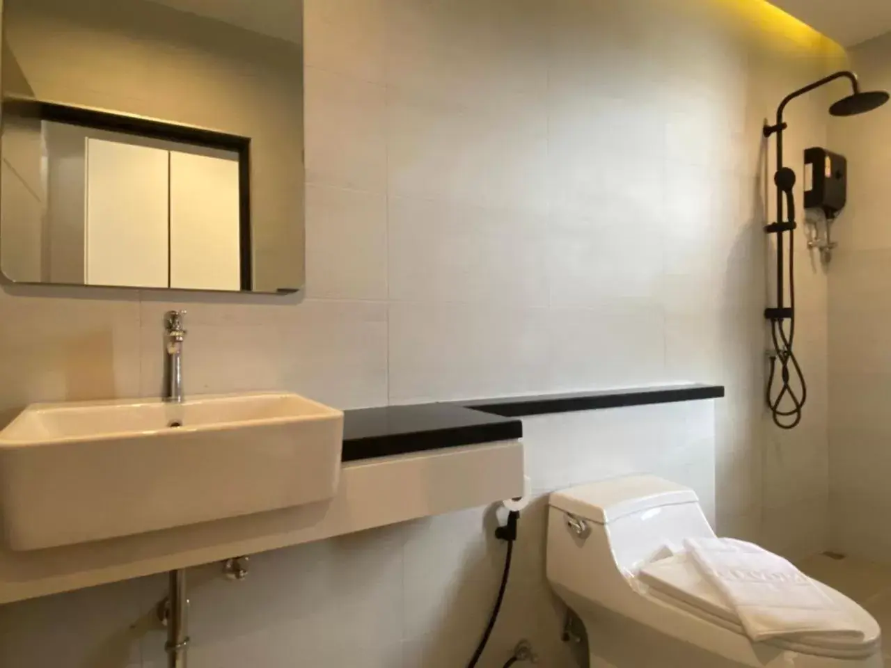 Shower, Bathroom in The Singha Hotel - Korat