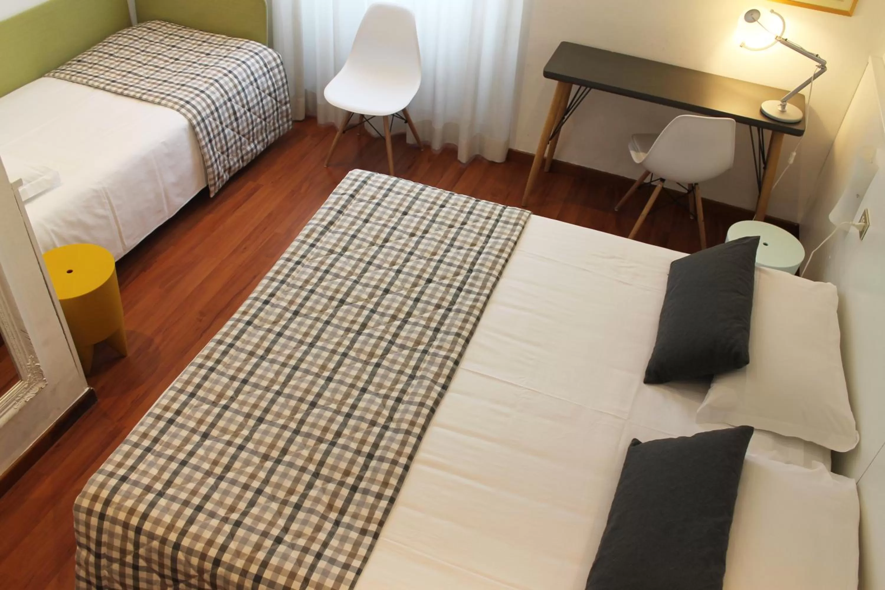 Bed in Hotel Bernina